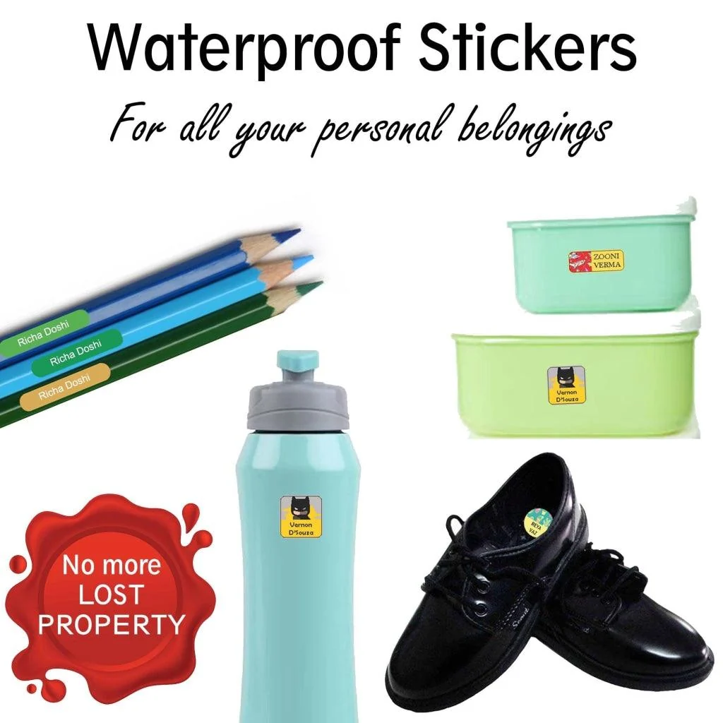 Assorted Shapes Waterproof Labels - Naruto Theme - Image 5