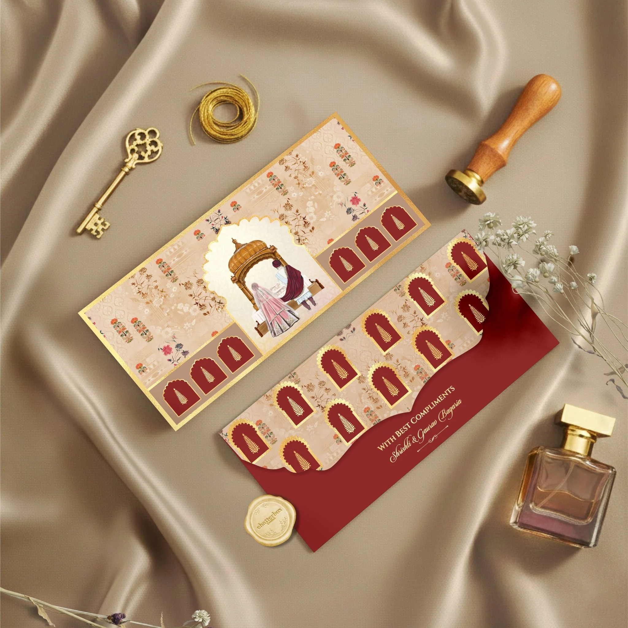 Assorted Wedding Envelope Set- Blessed Union Designs - Image 3