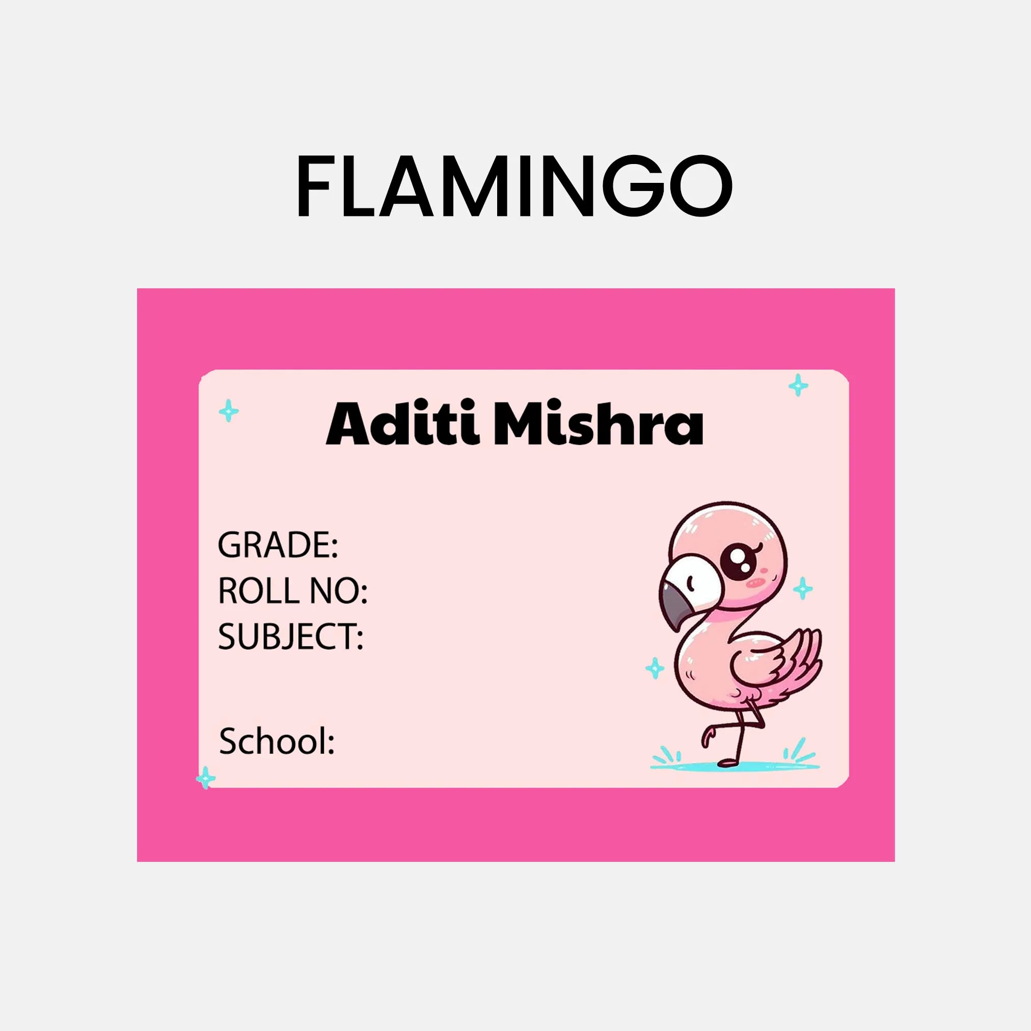 Book Labels & Stickers - ANIMALS & NATURE - Image 11