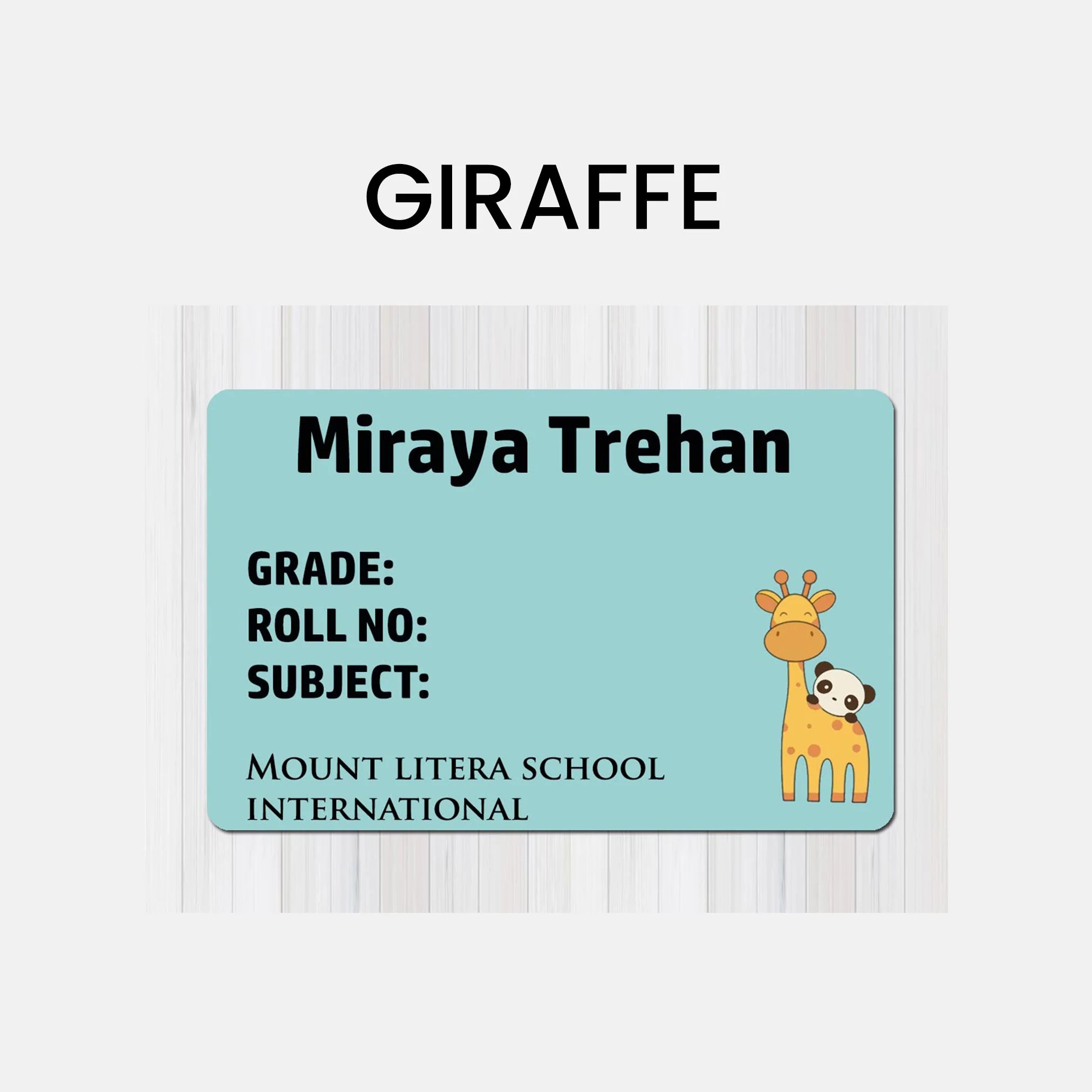Book Labels & Stickers - ANIMALS & NATURE - Image 12