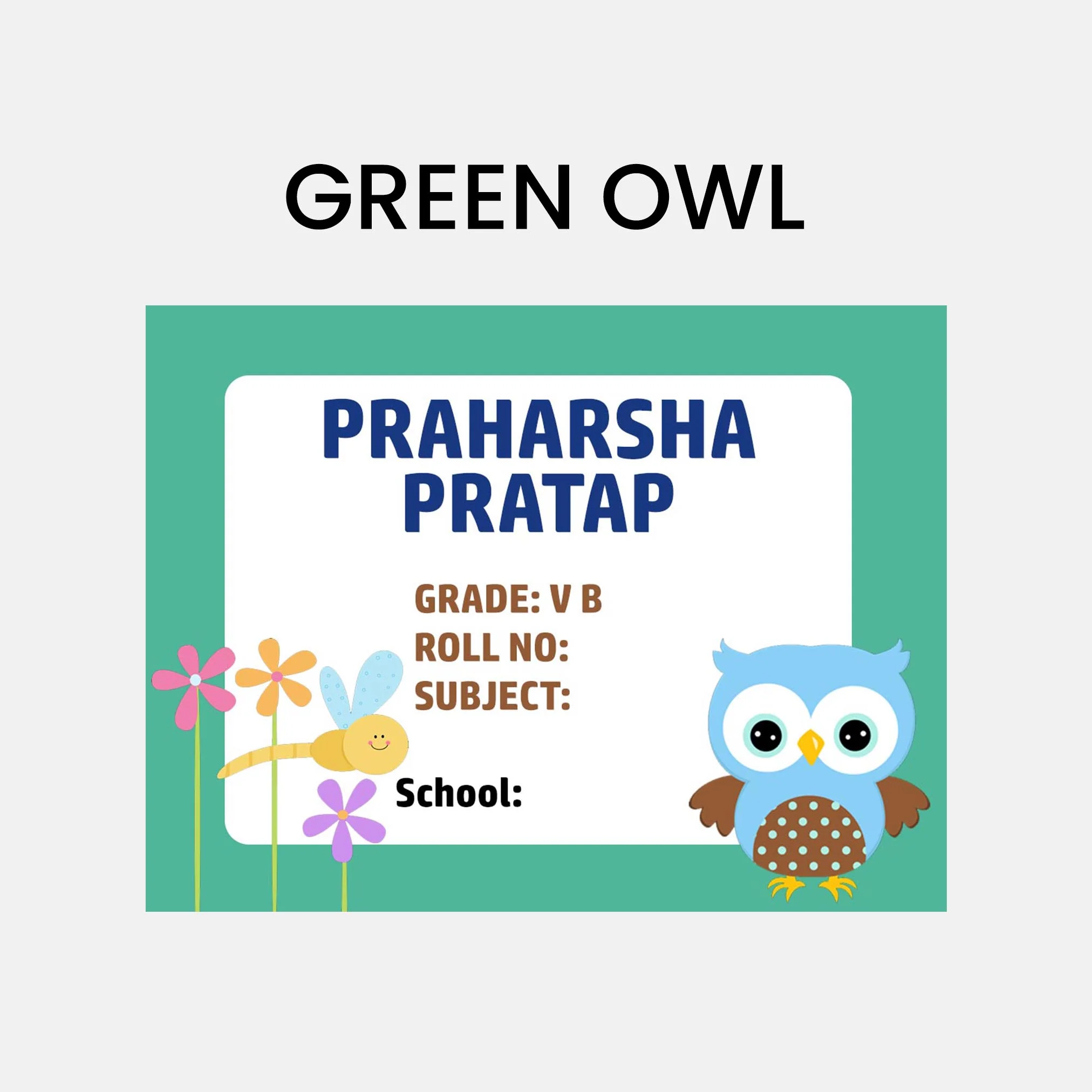 Book Labels & Stickers - ANIMALS & NATURE - Image 13