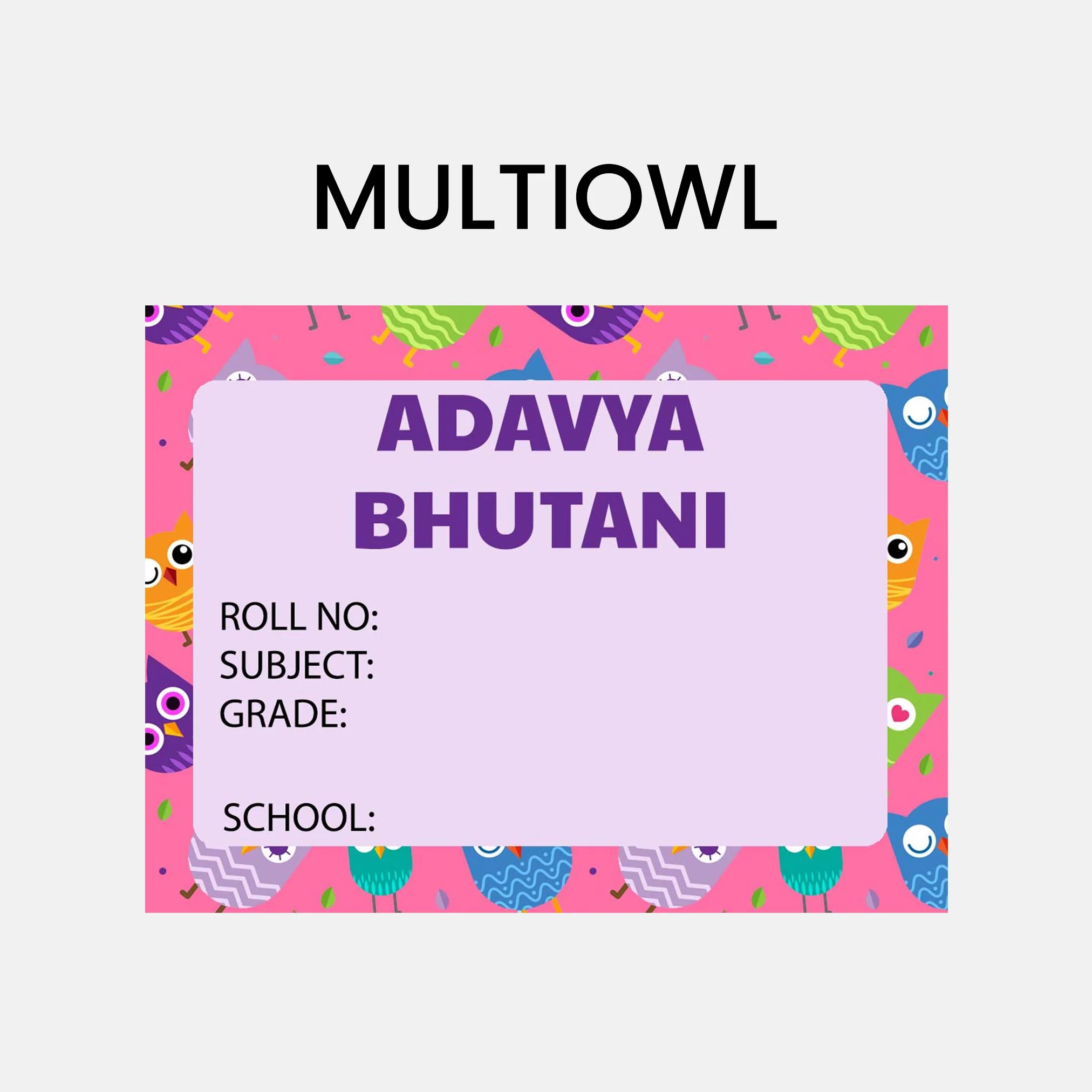 Book Labels & Stickers - ANIMALS & NATURE - Image 16