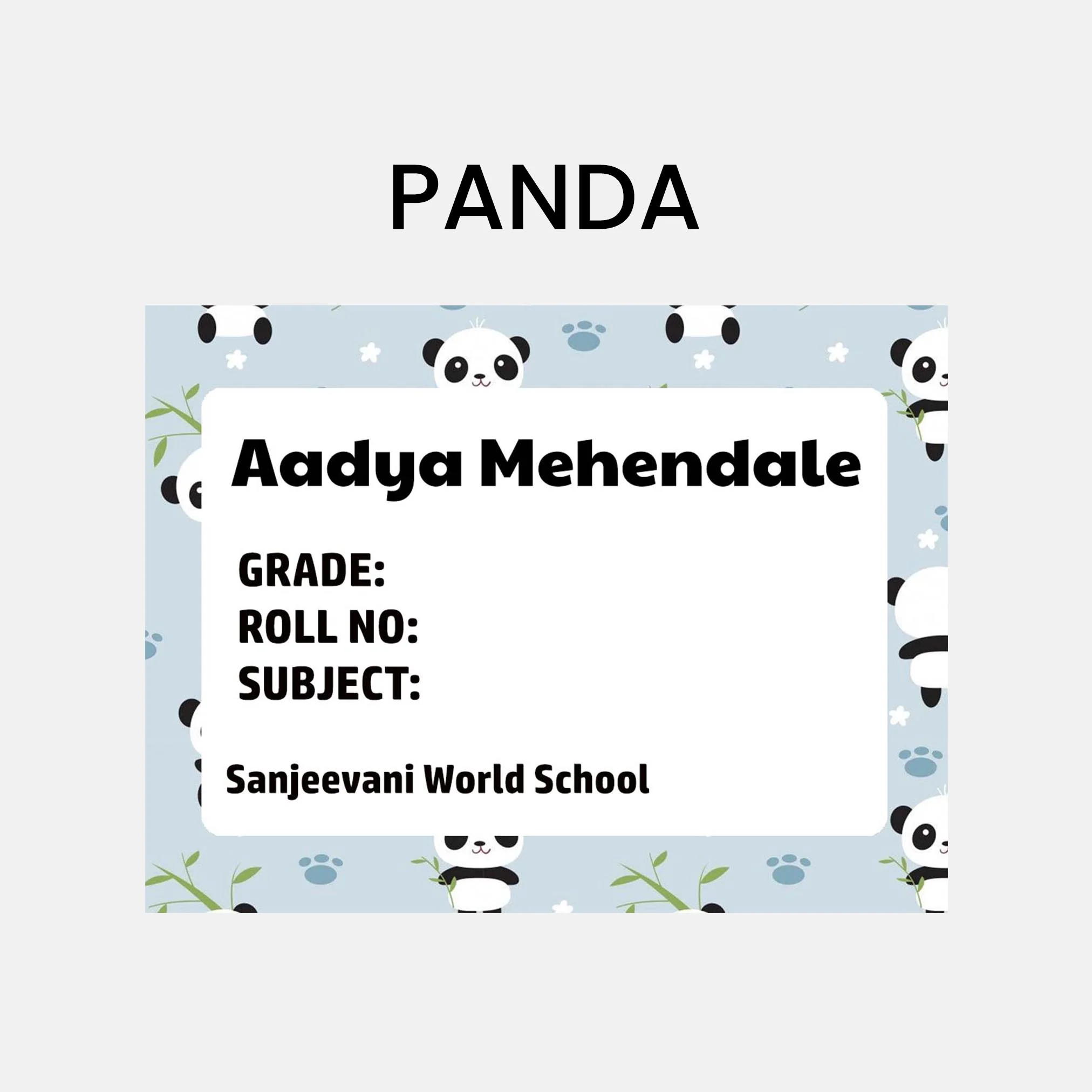 Book Labels & Stickers - ANIMALS & NATURE - Image 17