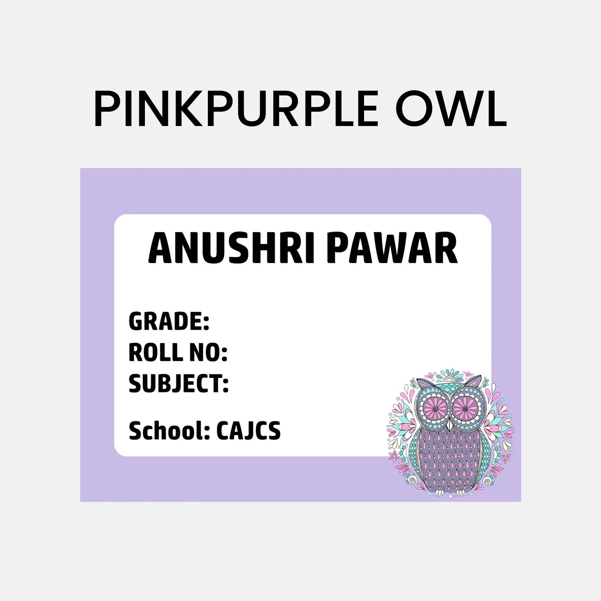Book Labels & Stickers - ANIMALS & NATURE - Image 19