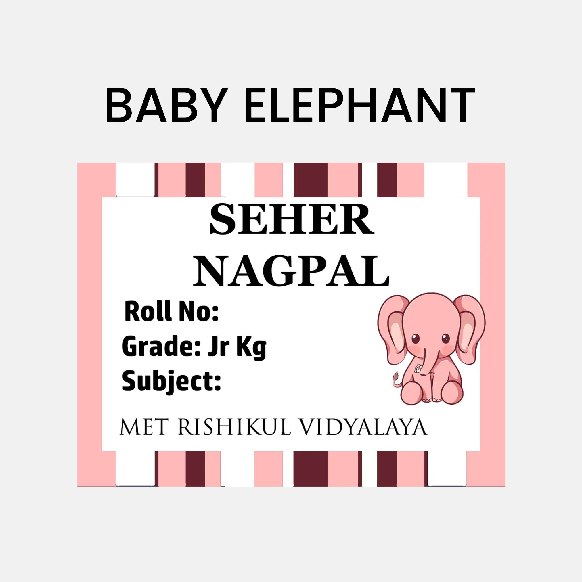 Book Labels & Stickers - ANIMALS & NATURE - Image 2