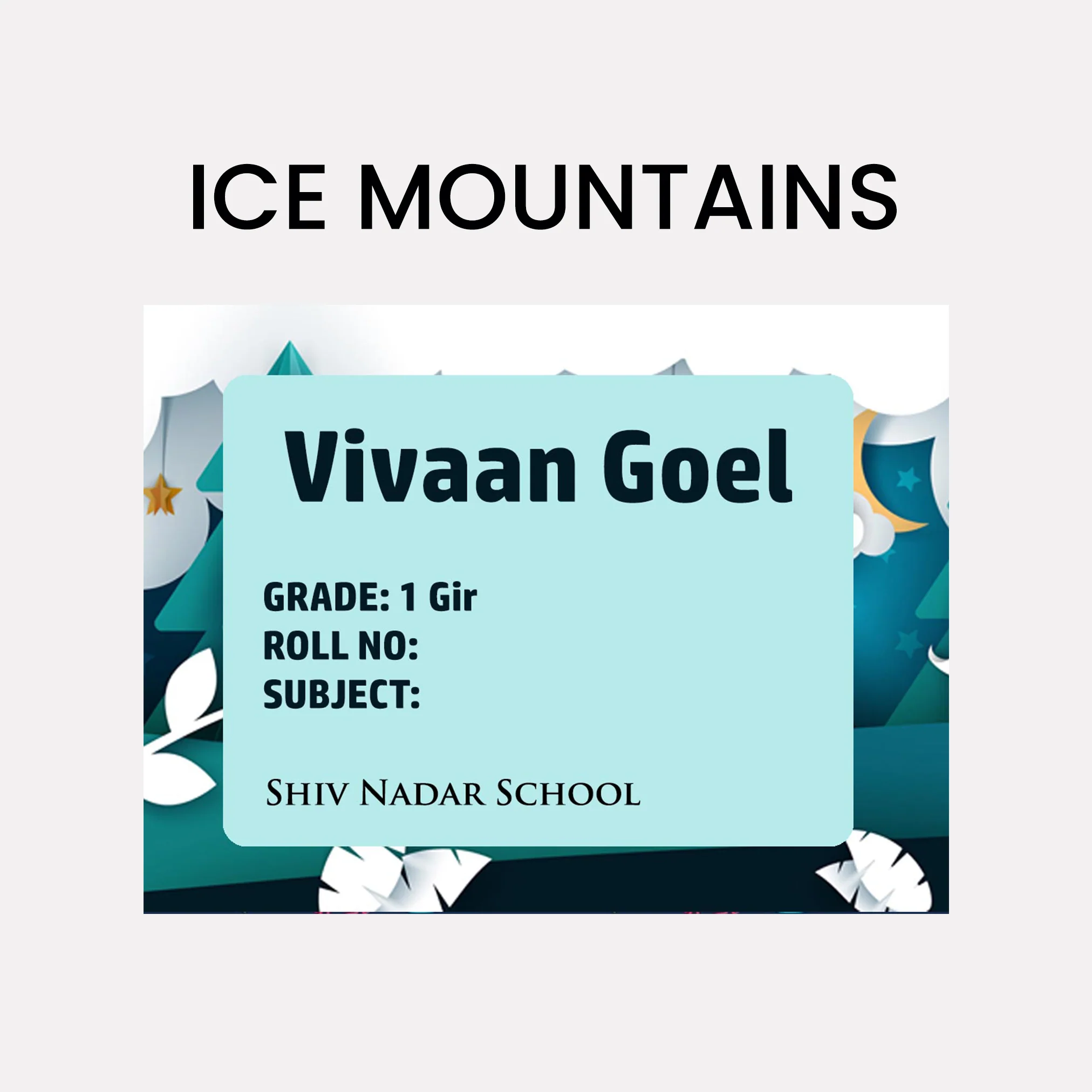 Book Labels & Stickers - ANIMALS & NATURE - Image 28