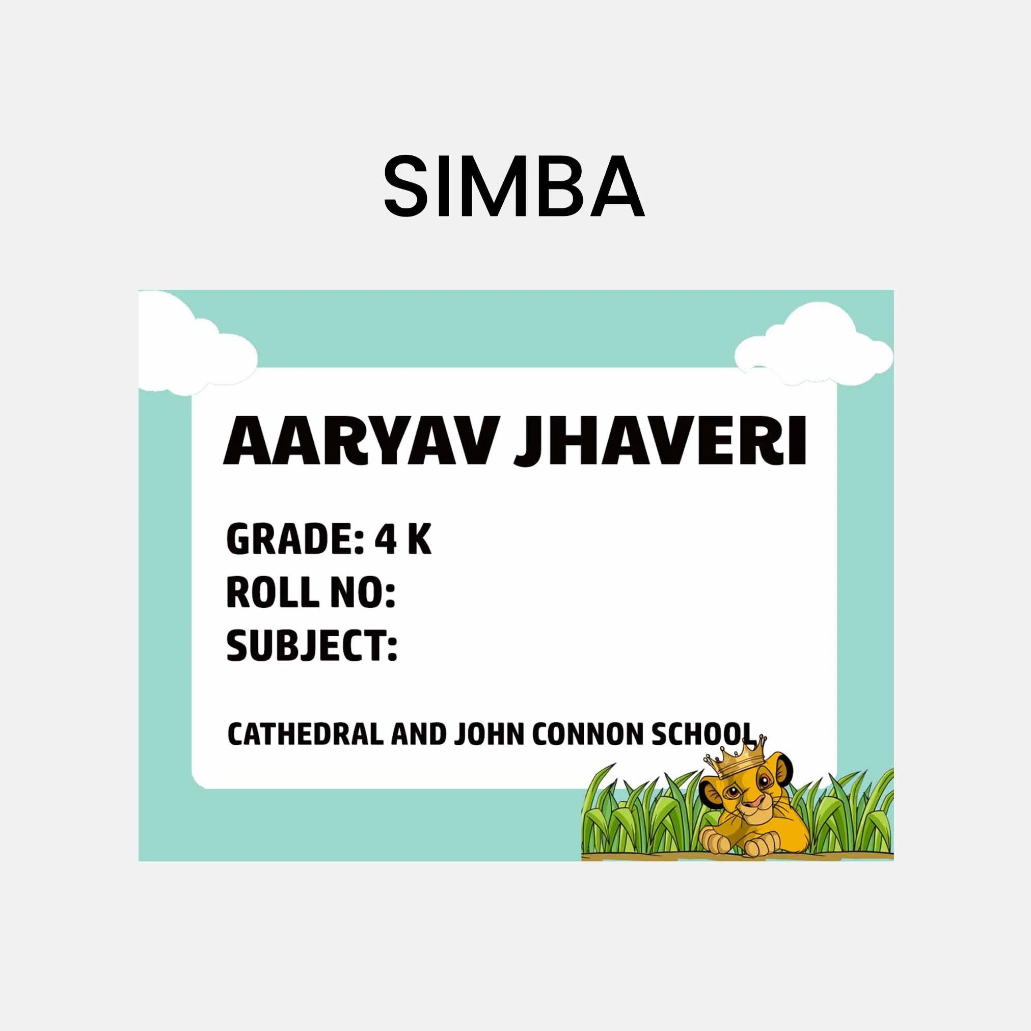 Book Labels & Stickers - ANIMALS & NATURE - Image 30