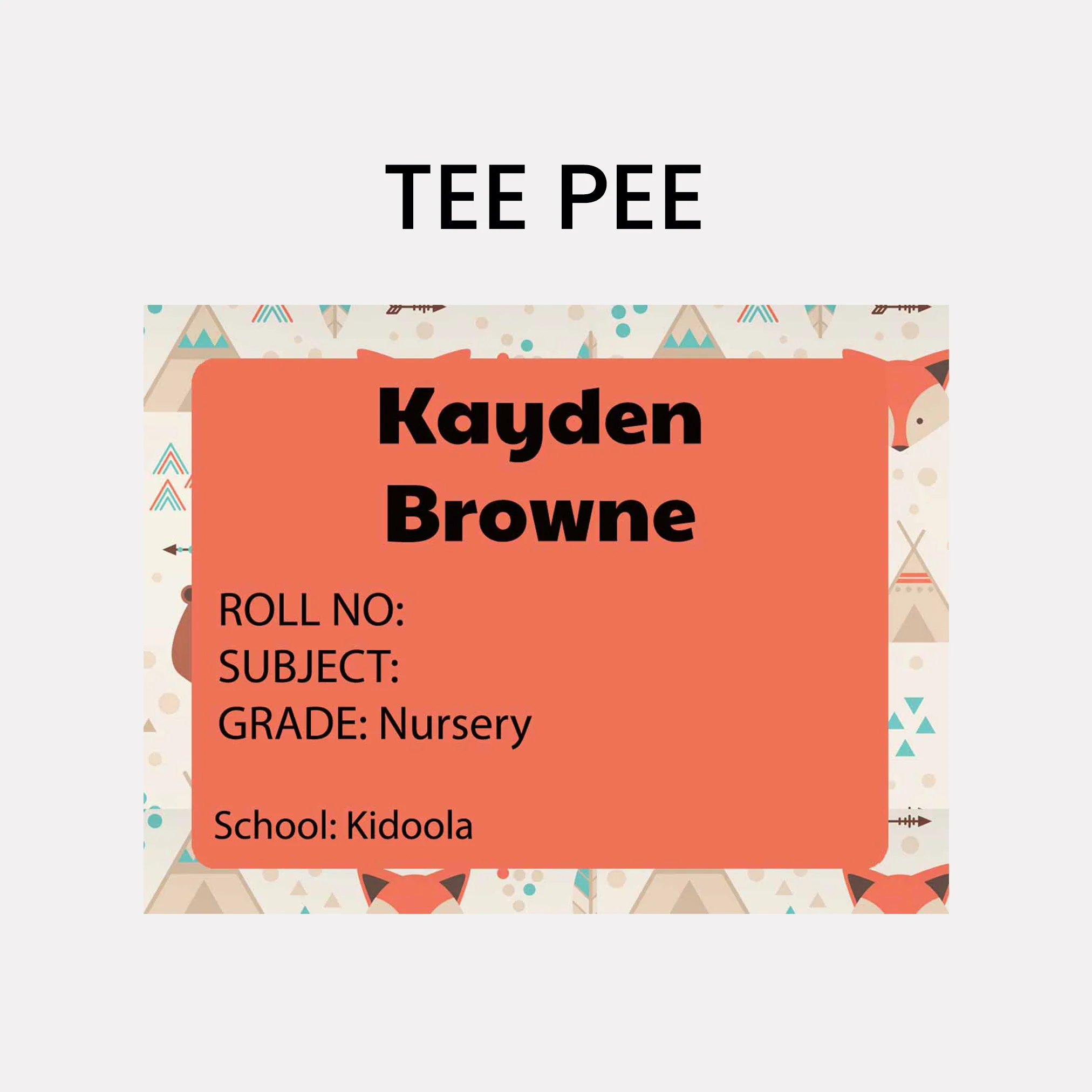 Book Labels & Stickers - ANIMALS & NATURE - Image 31