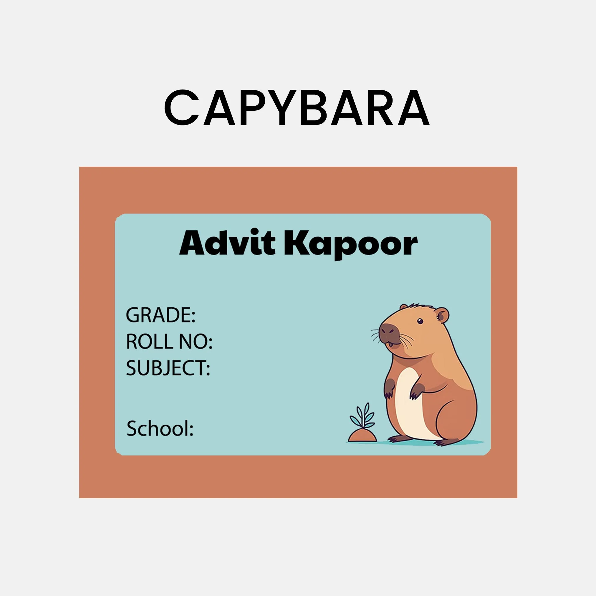 Book Labels & Stickers - ANIMALS & NATURE - Image 7