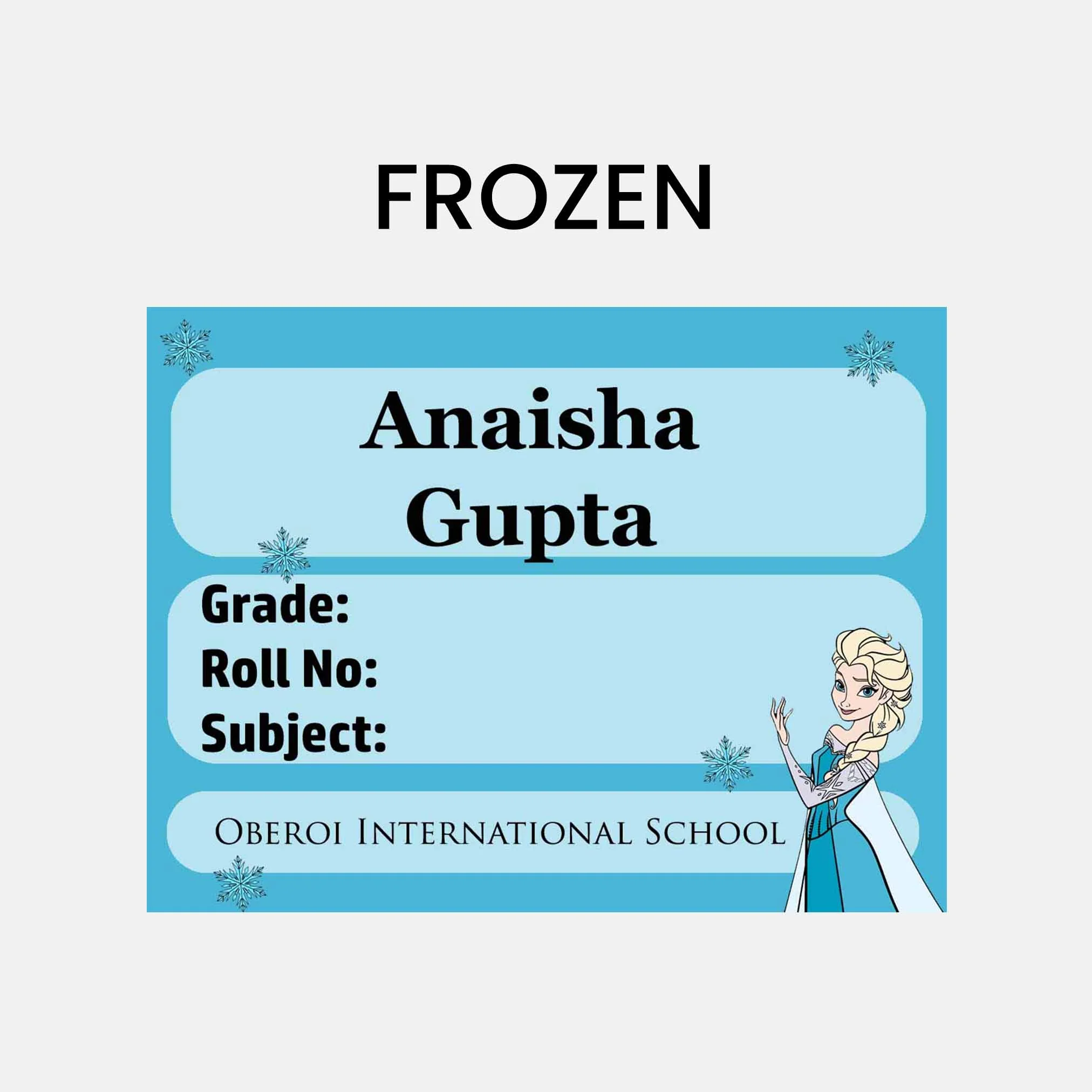 Book Labels & Stickers - GIRLS & PRINCESSES - Image 4