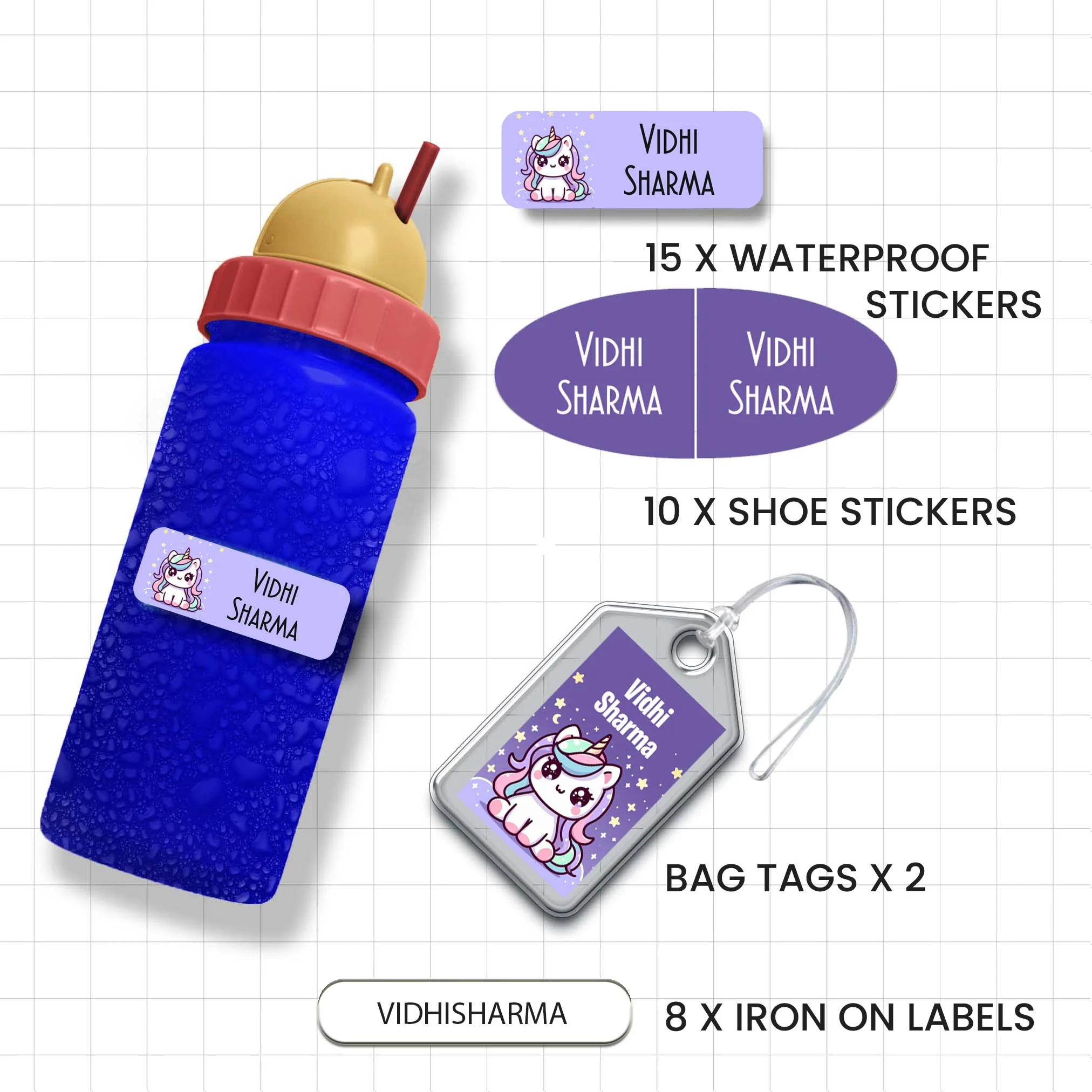 Classic Combo Label Pack - Set of 35 pieces - Image 102