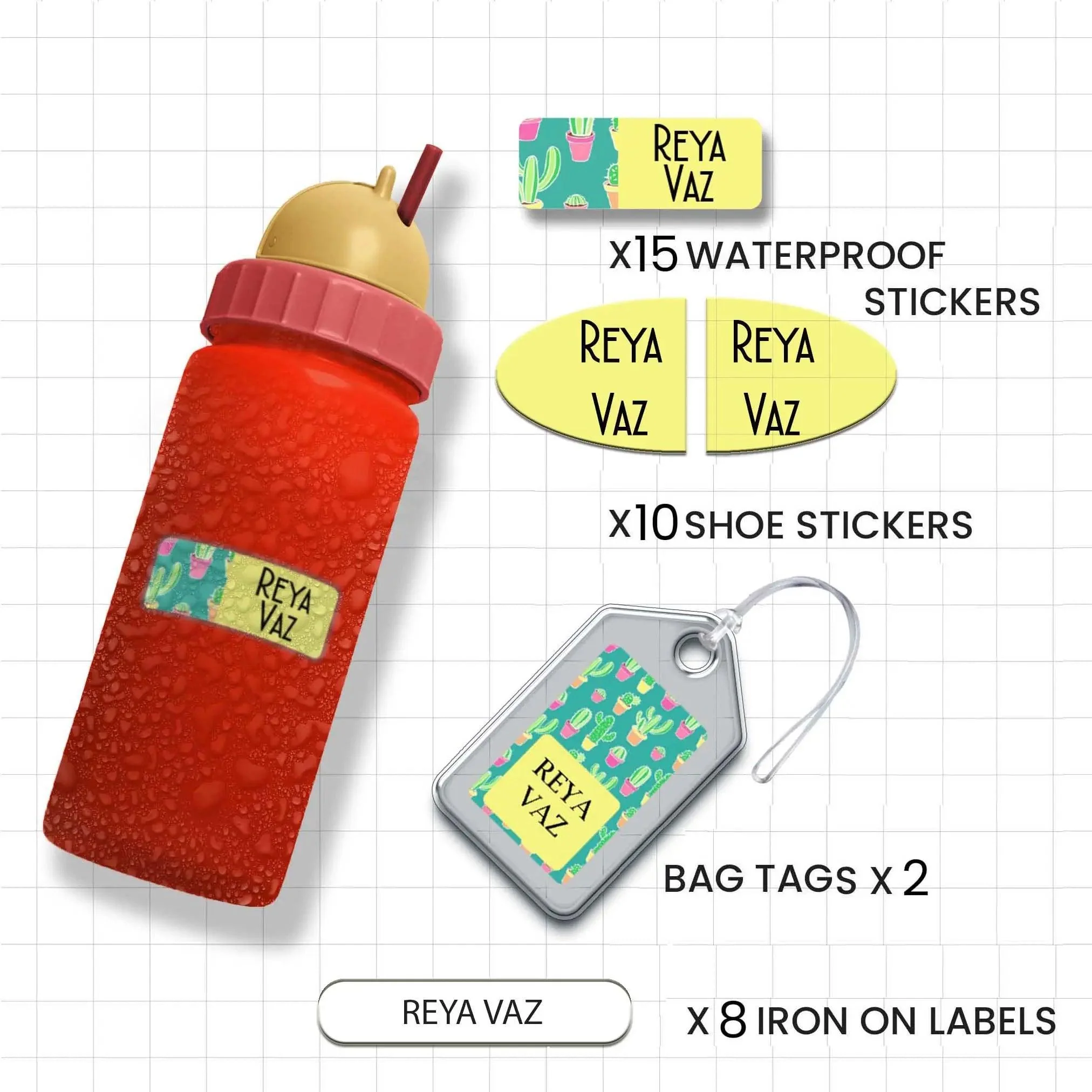 Classic Combo Label Pack - Set of 35 pieces - Image 12