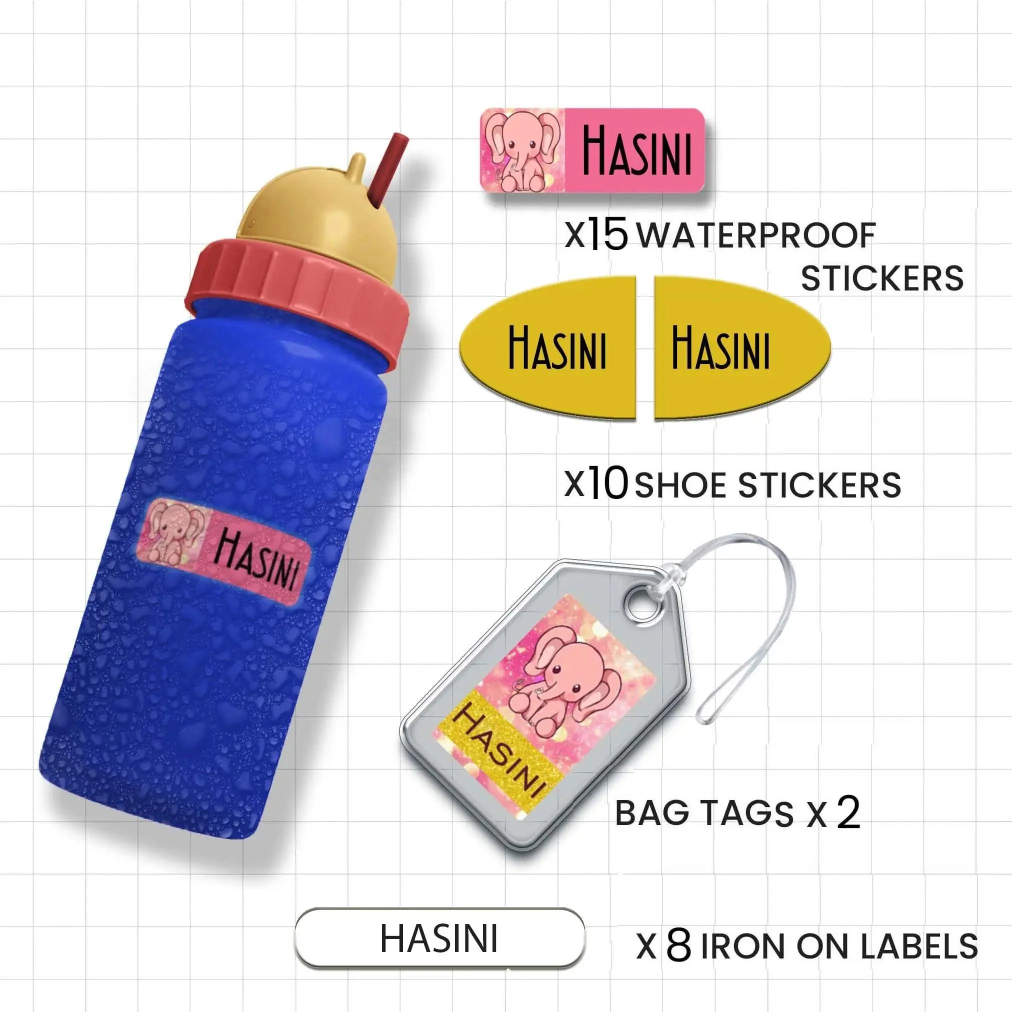 Classic Combo Label Pack - Set of 35 pieces - Image 22