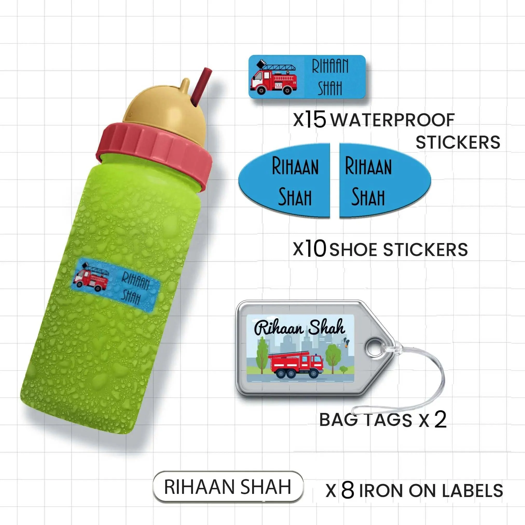 Classic Combo Label Pack - Set of 35 pieces - Image 23