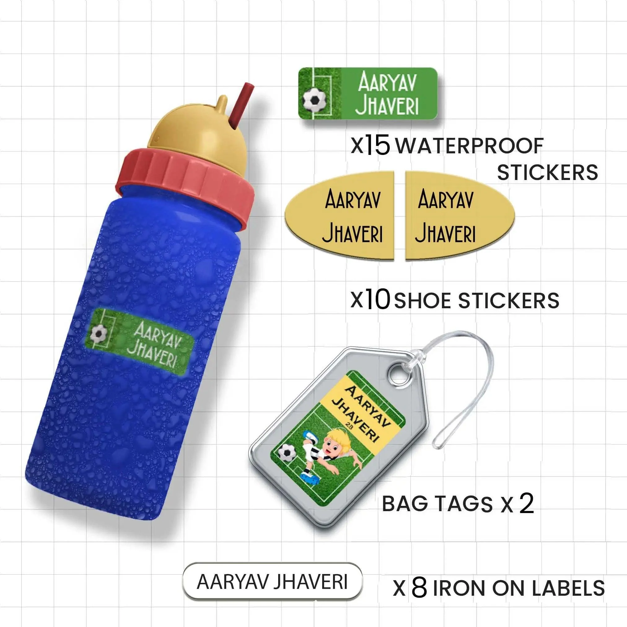 Classic Combo Label Pack - Set of 35 pieces - Image 25