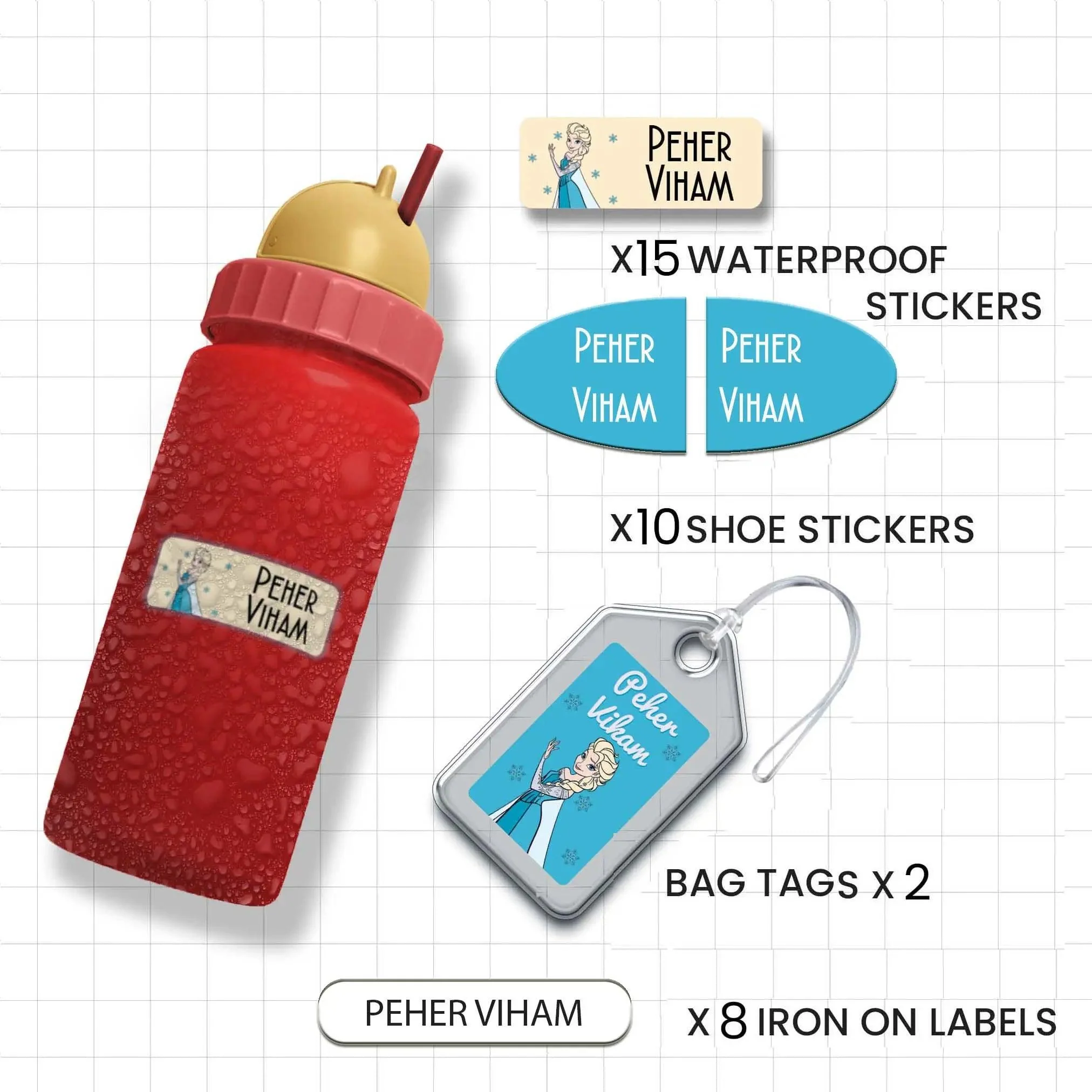 Classic Combo Label Pack - Set of 35 pieces - Image 26