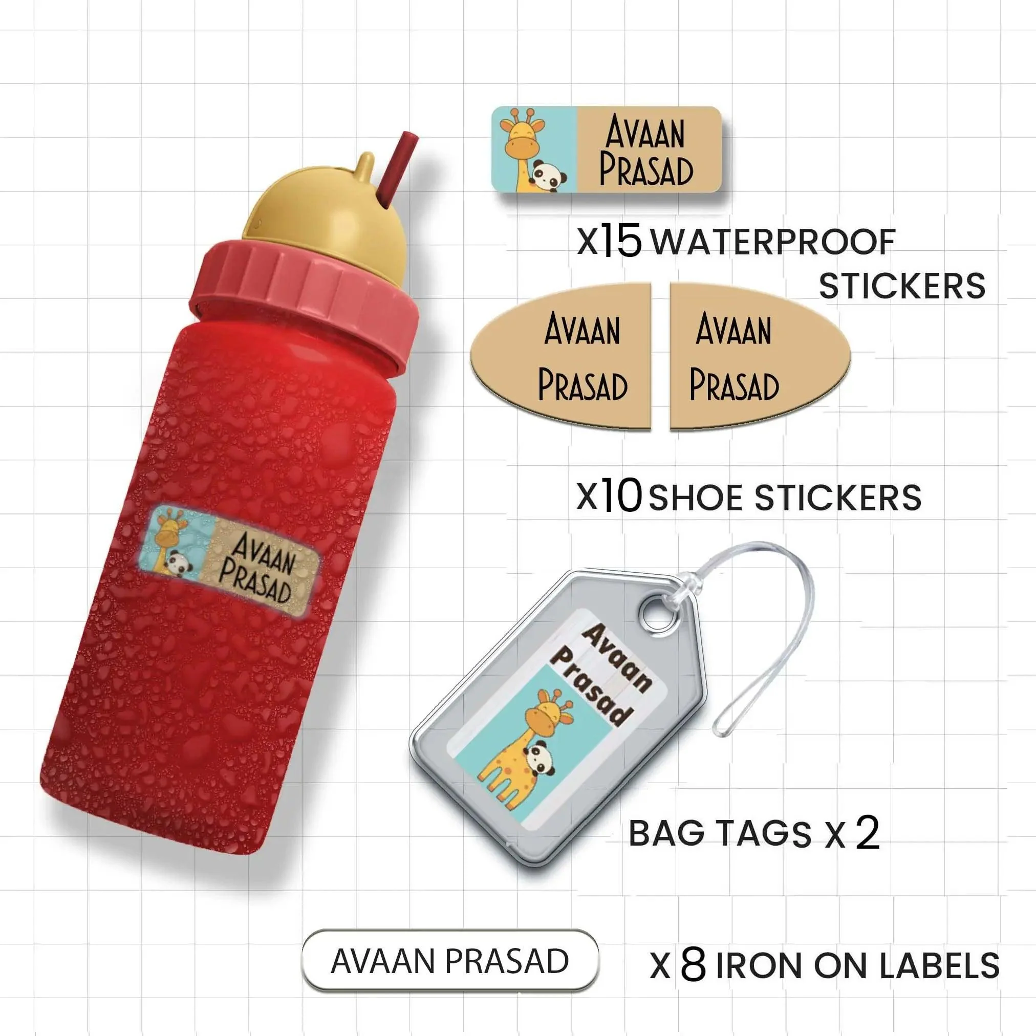 Classic Combo Label Pack - Set of 35 pieces - Image 27