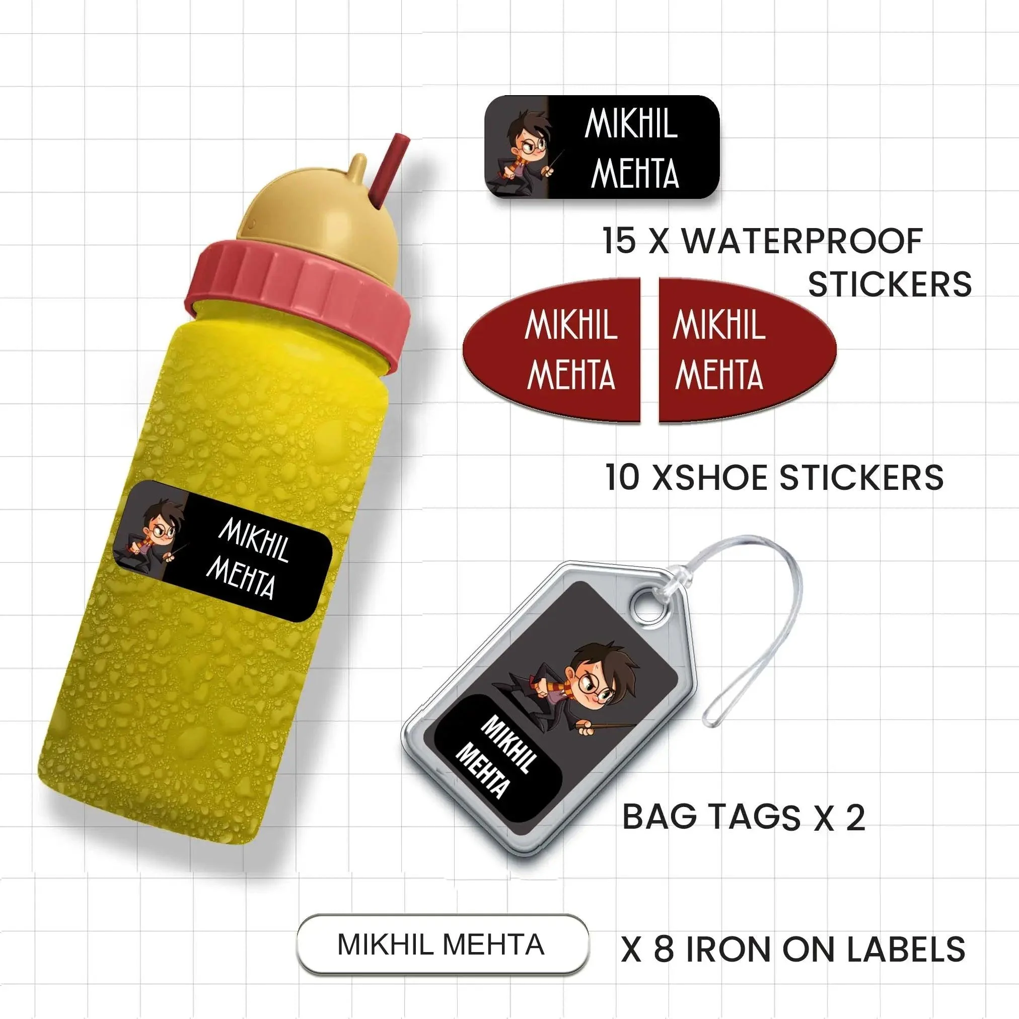 Classic Combo Label Pack - Set of 35 pieces - Image 28