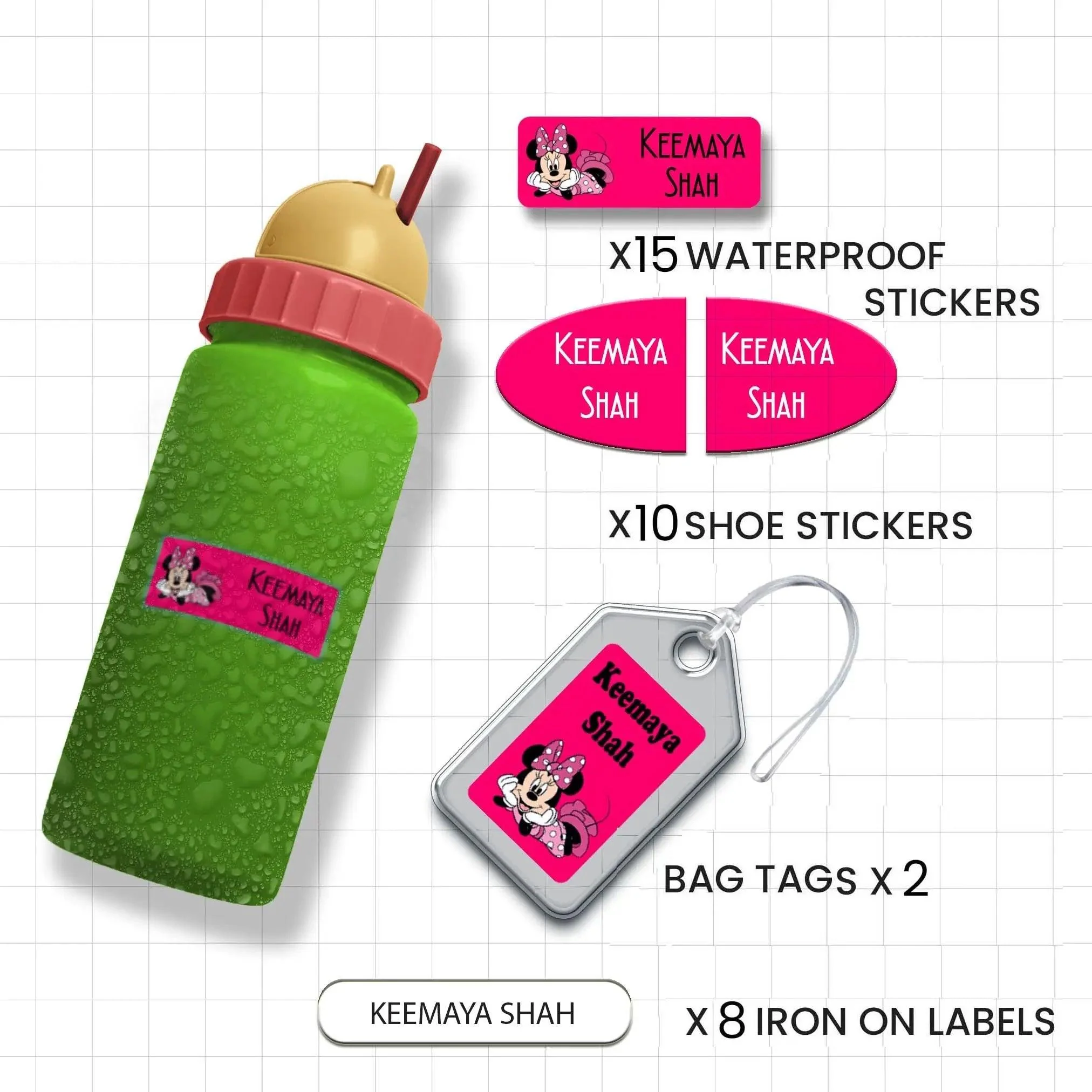 Classic Combo Label Pack - Set of 35 pieces - Image 37