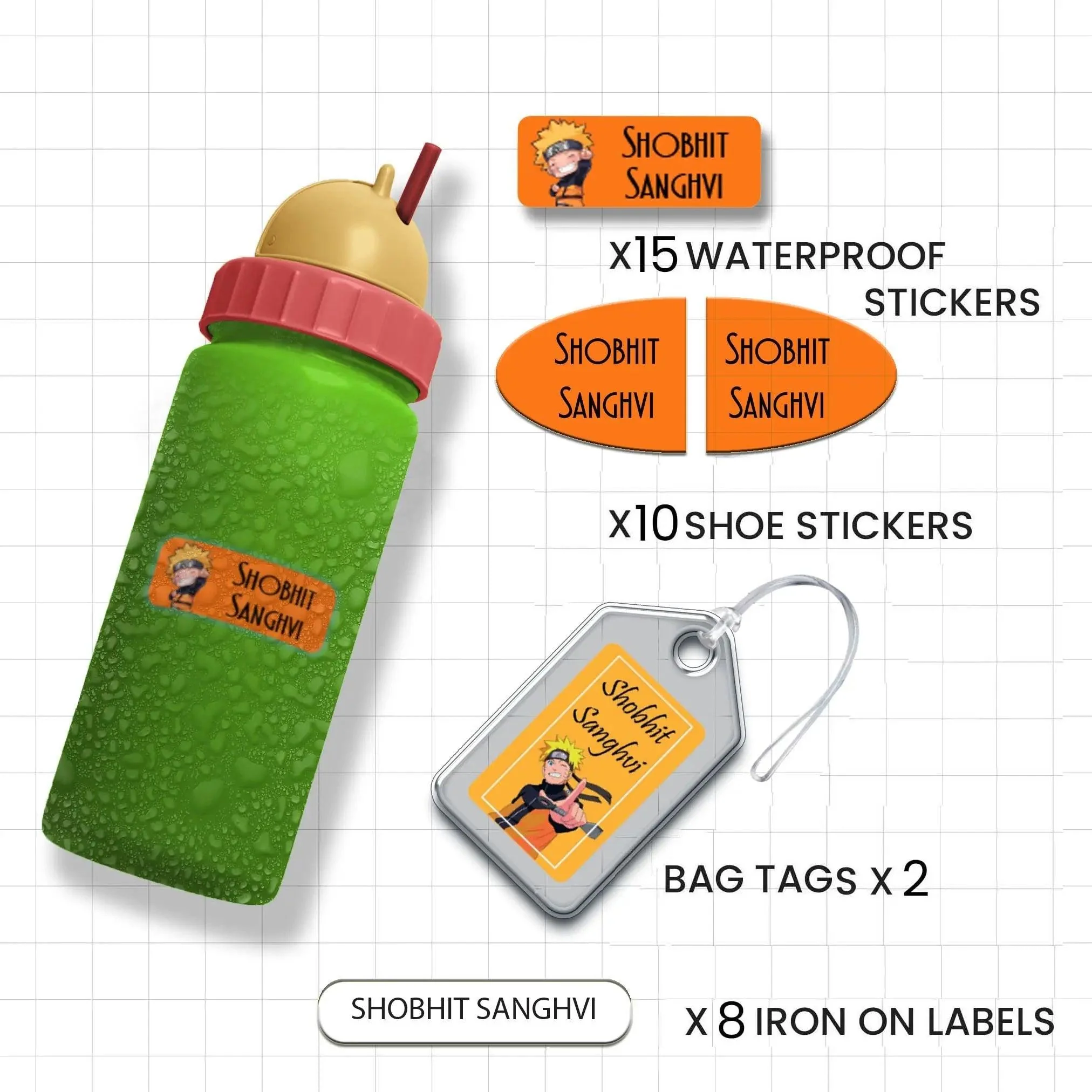 Classic Combo Label Pack - Set of 35 pieces - Image 39