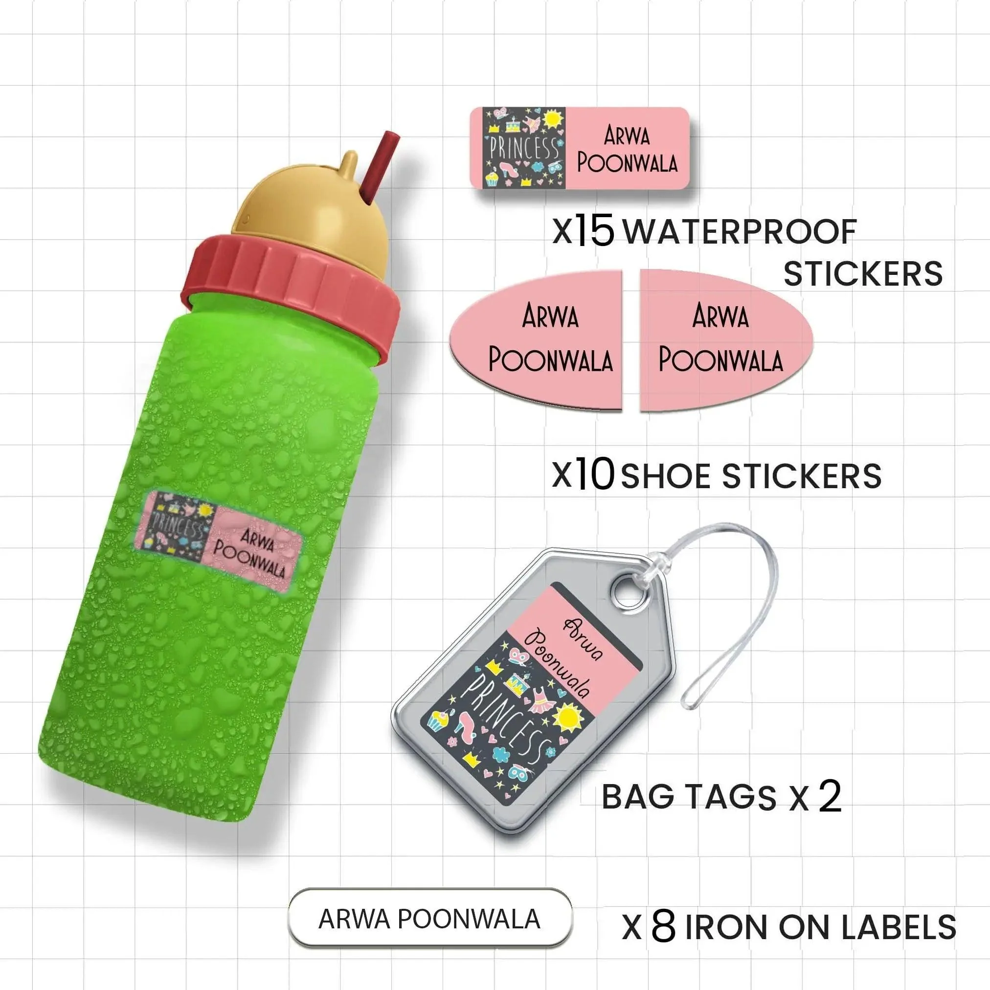 Classic Combo Label Pack - Set of 35 pieces - Image 47