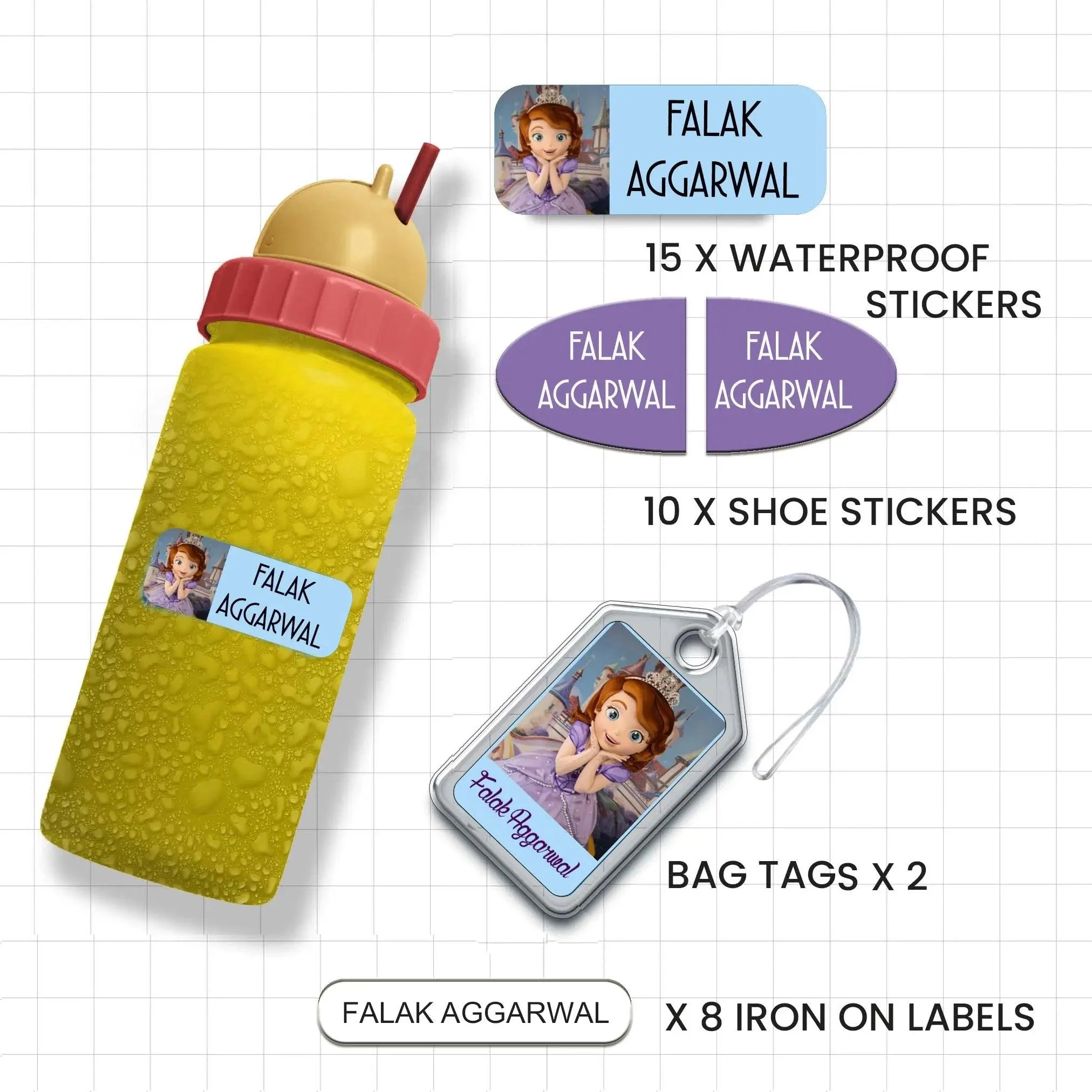 Classic Combo Label Pack - Set of 35 pieces - Image 50