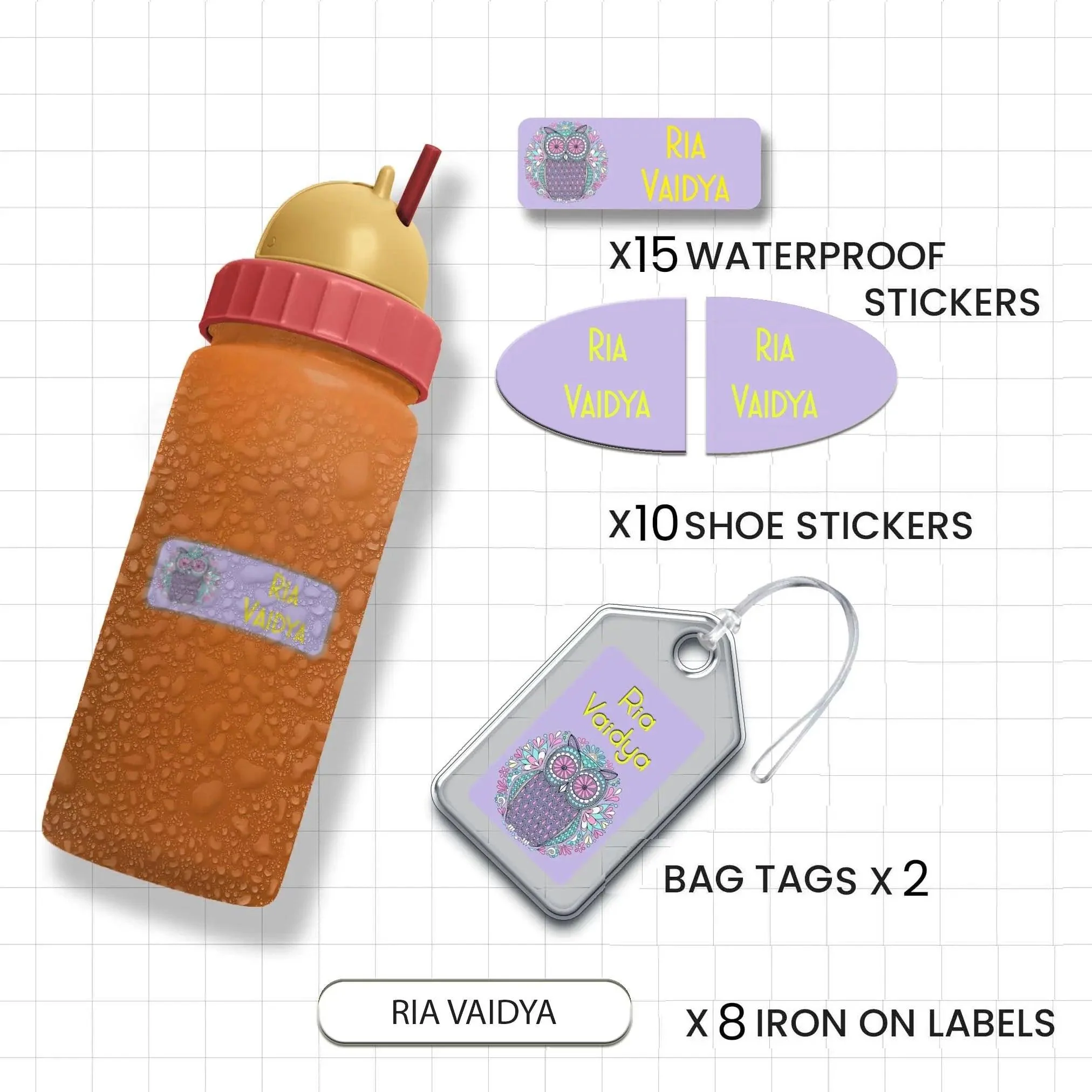 Classic Combo Label Pack - Set of 35 pieces - Image 51