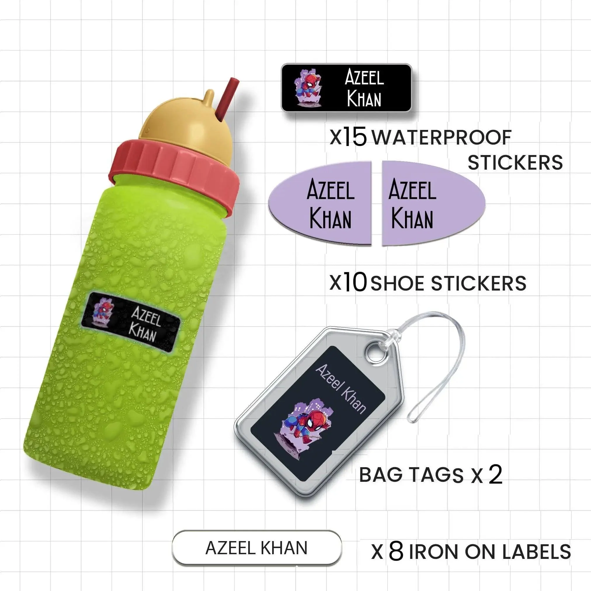 Classic Combo Label Pack - Set of 35 pieces - Image 56