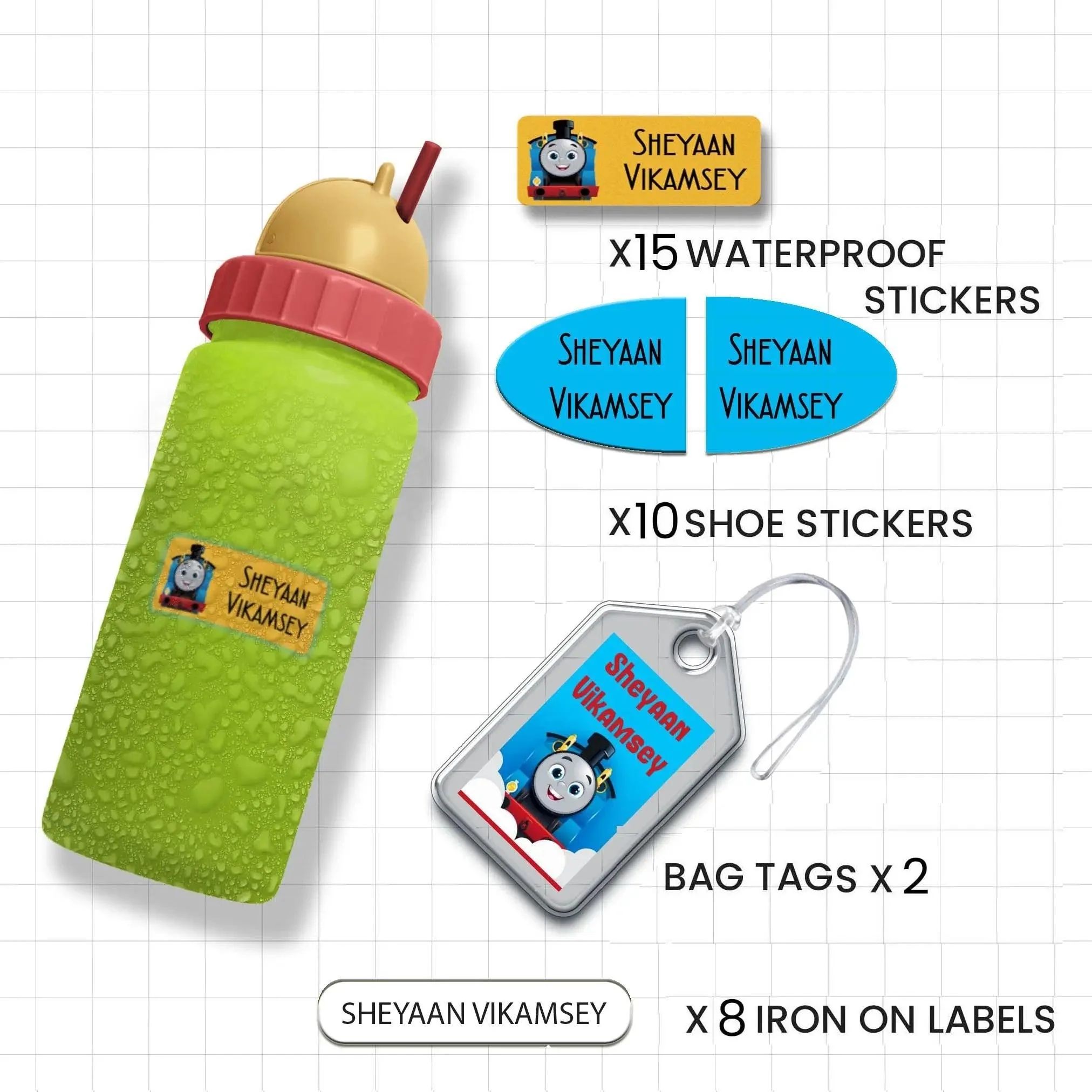Classic Combo Label Pack - Set of 35 pieces - Image 60