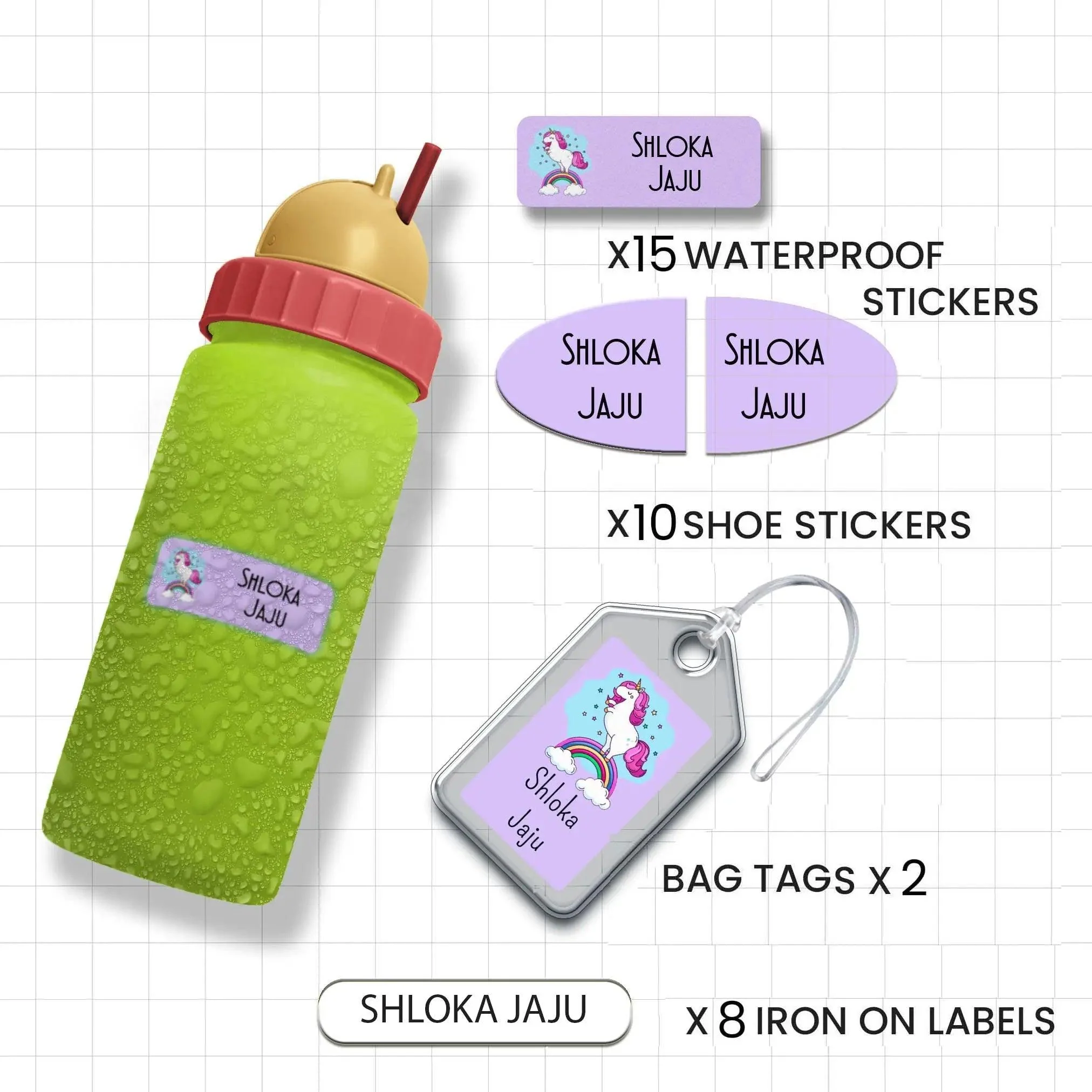 Classic Combo Label Pack - Set of 35 pieces - Image 62