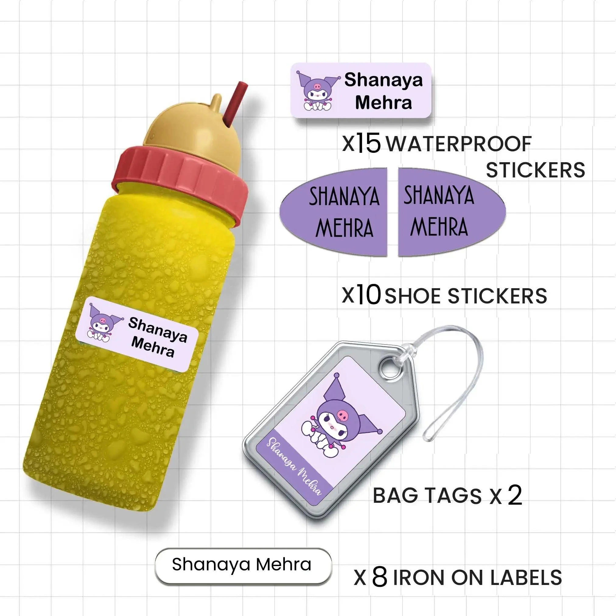 Classic Combo Label Pack - Set of 35 pieces - Image 64