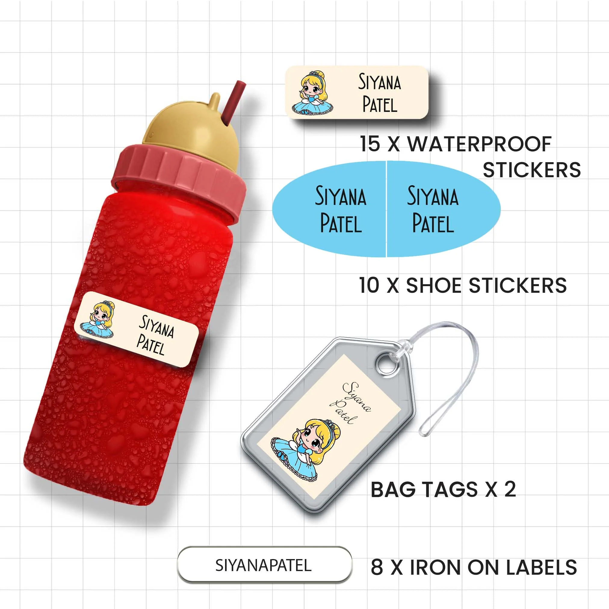 Classic Combo Label Pack - Set of 35 pieces - Image 71