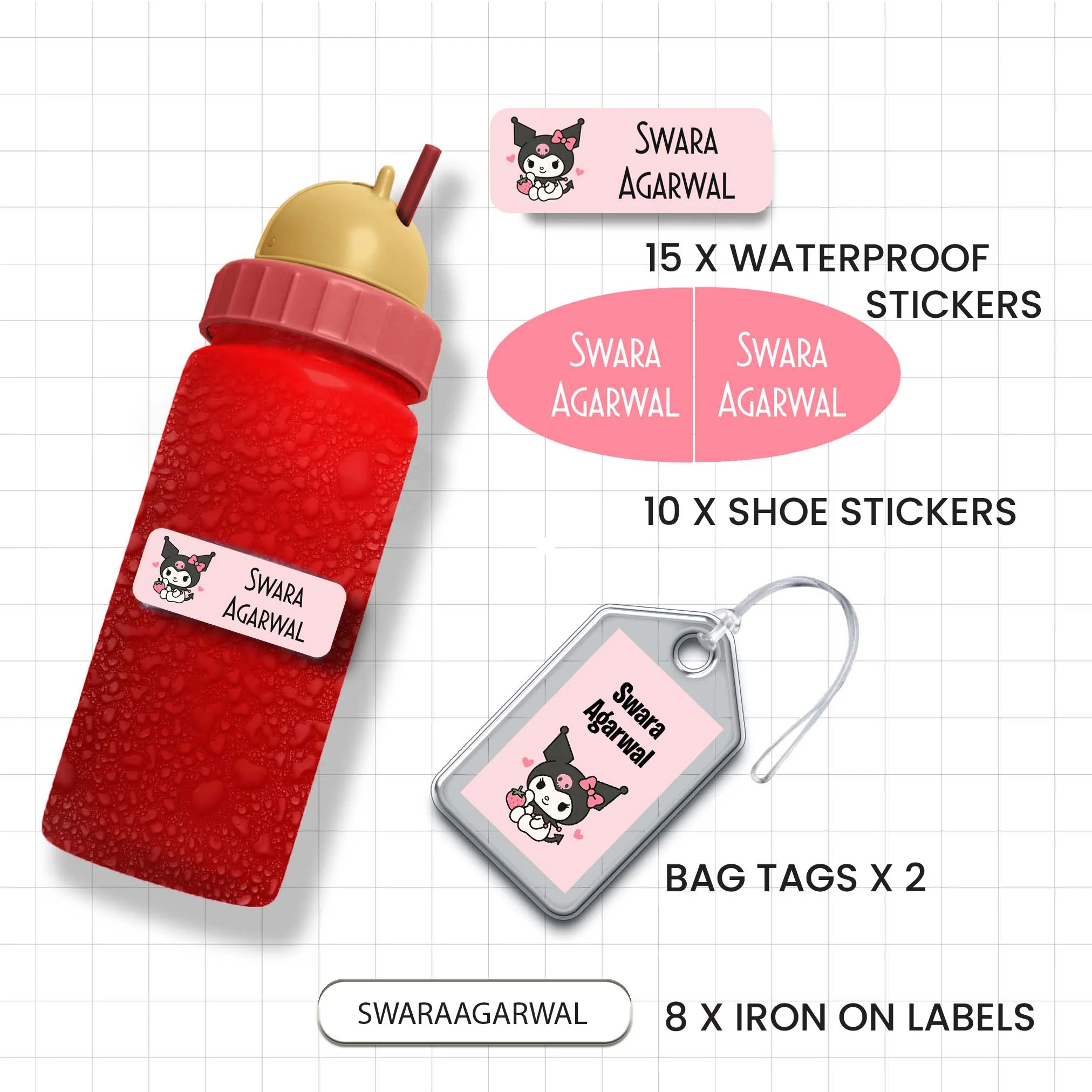 Classic Combo Label Pack - Set of 35 pieces - Image 78