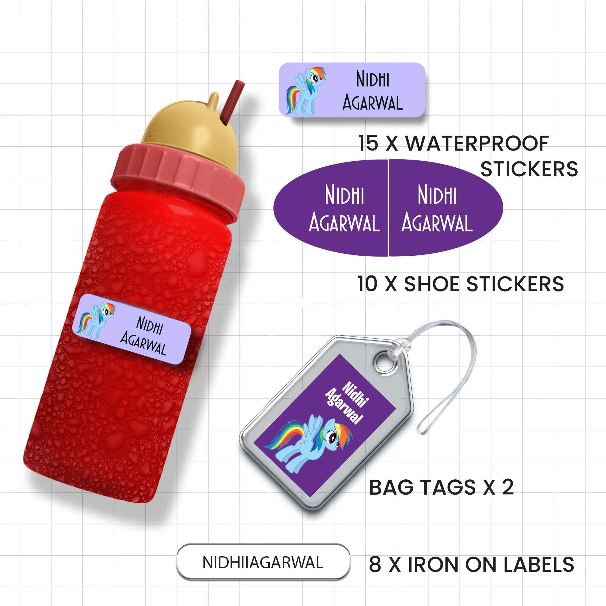 Classic Combo Label Pack - Set of 35 pieces - Image 82