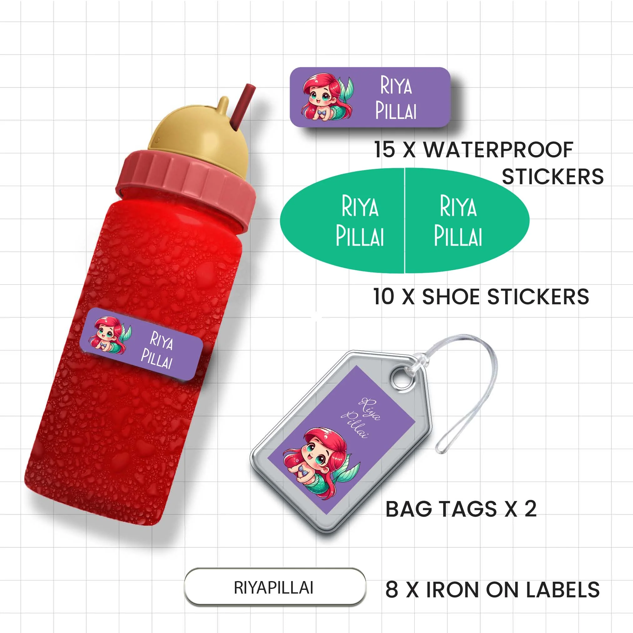 Classic Combo Label Pack - Set of 35 pieces - Image 93