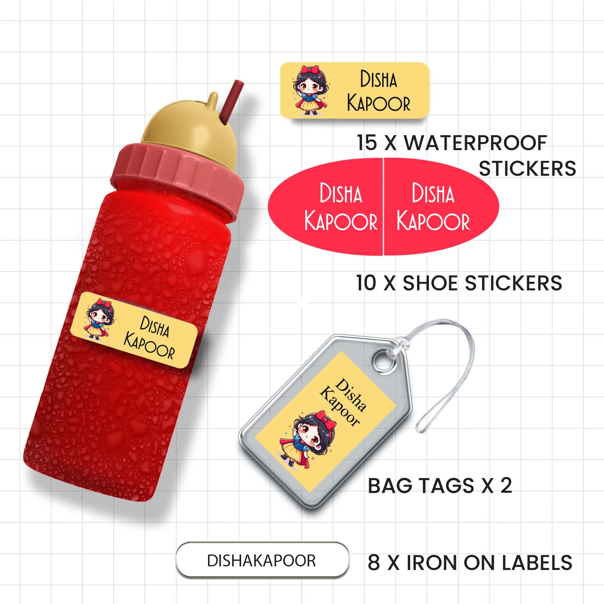 Classic Combo Label Pack - Set of 35 pieces - Image 99