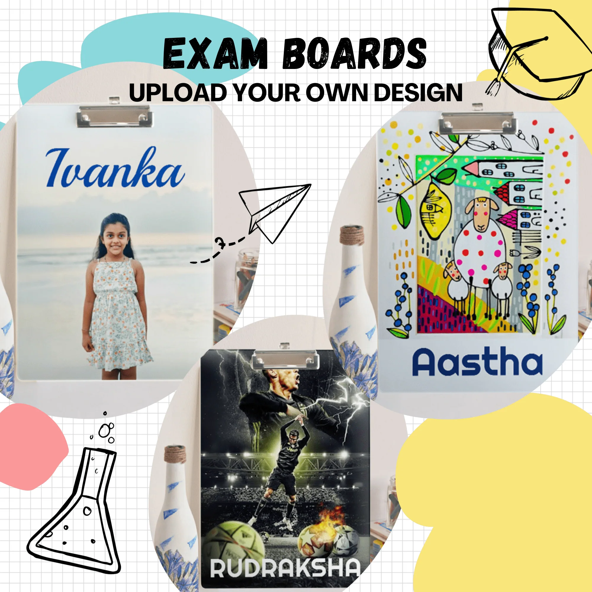 Custom Exam board - Upload Your Own Design