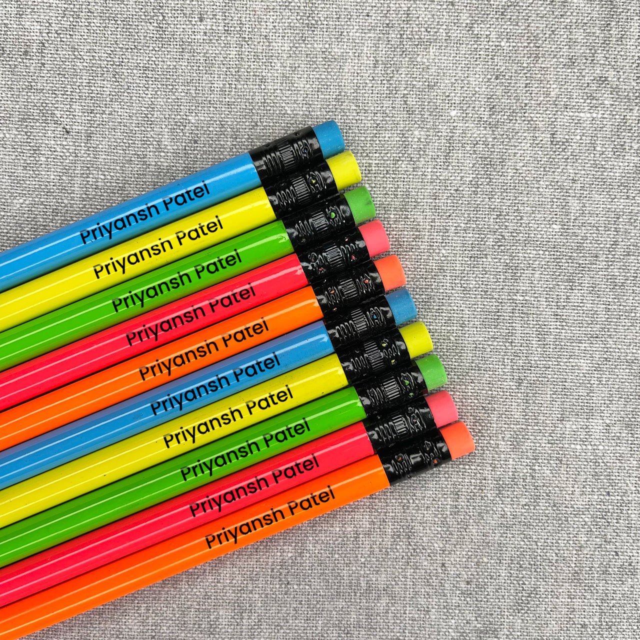 Customised Doms Pencils with Name - Pack of 10 - Image 3