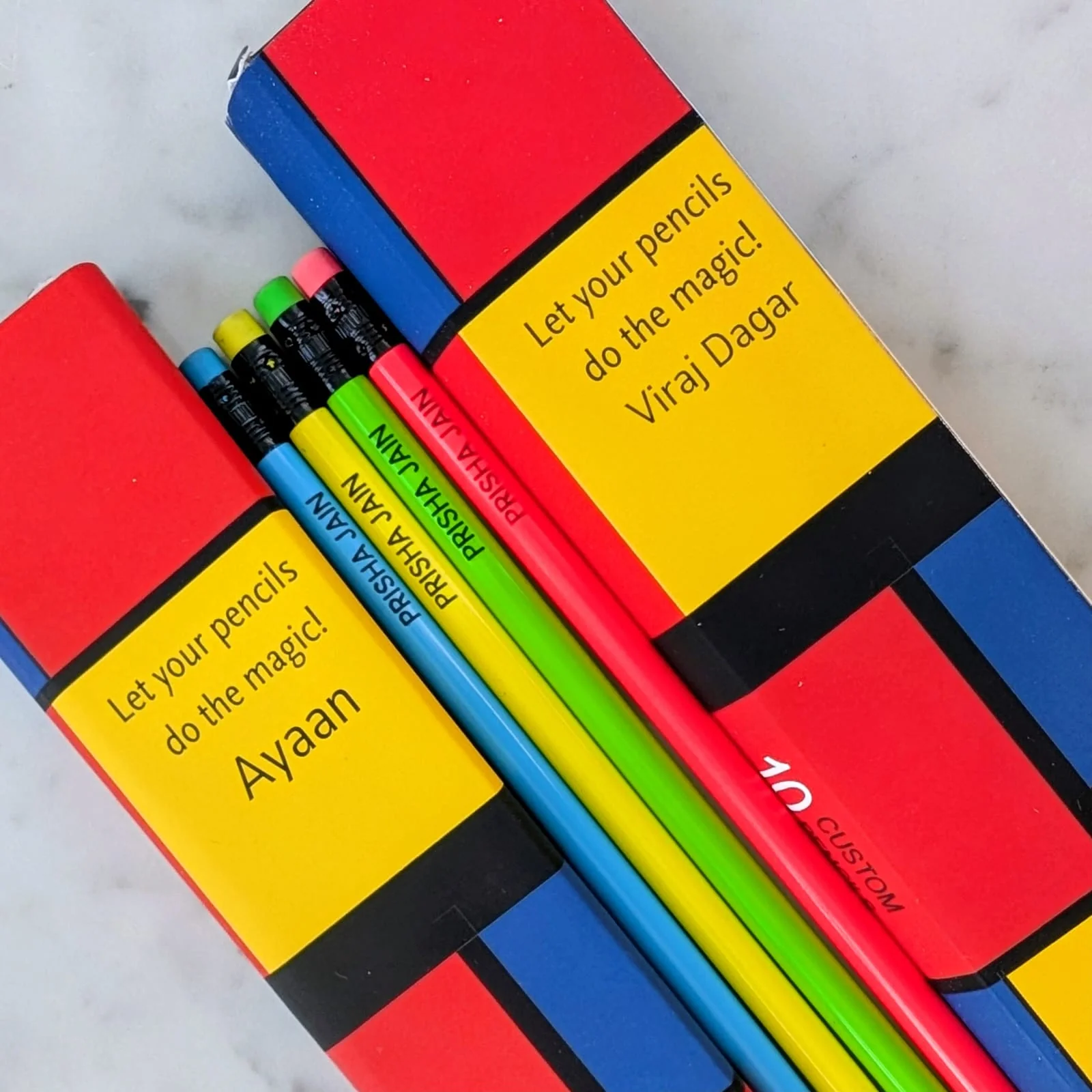 Customised Doms Pencils with Name - Pack of 10 - Image 4