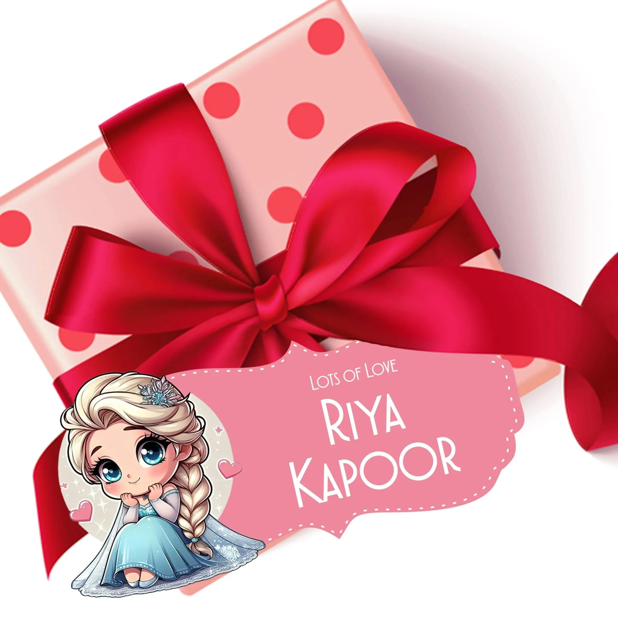 Die-Cut Gift Tags/Gift Labels - Frozen Design - Image 3