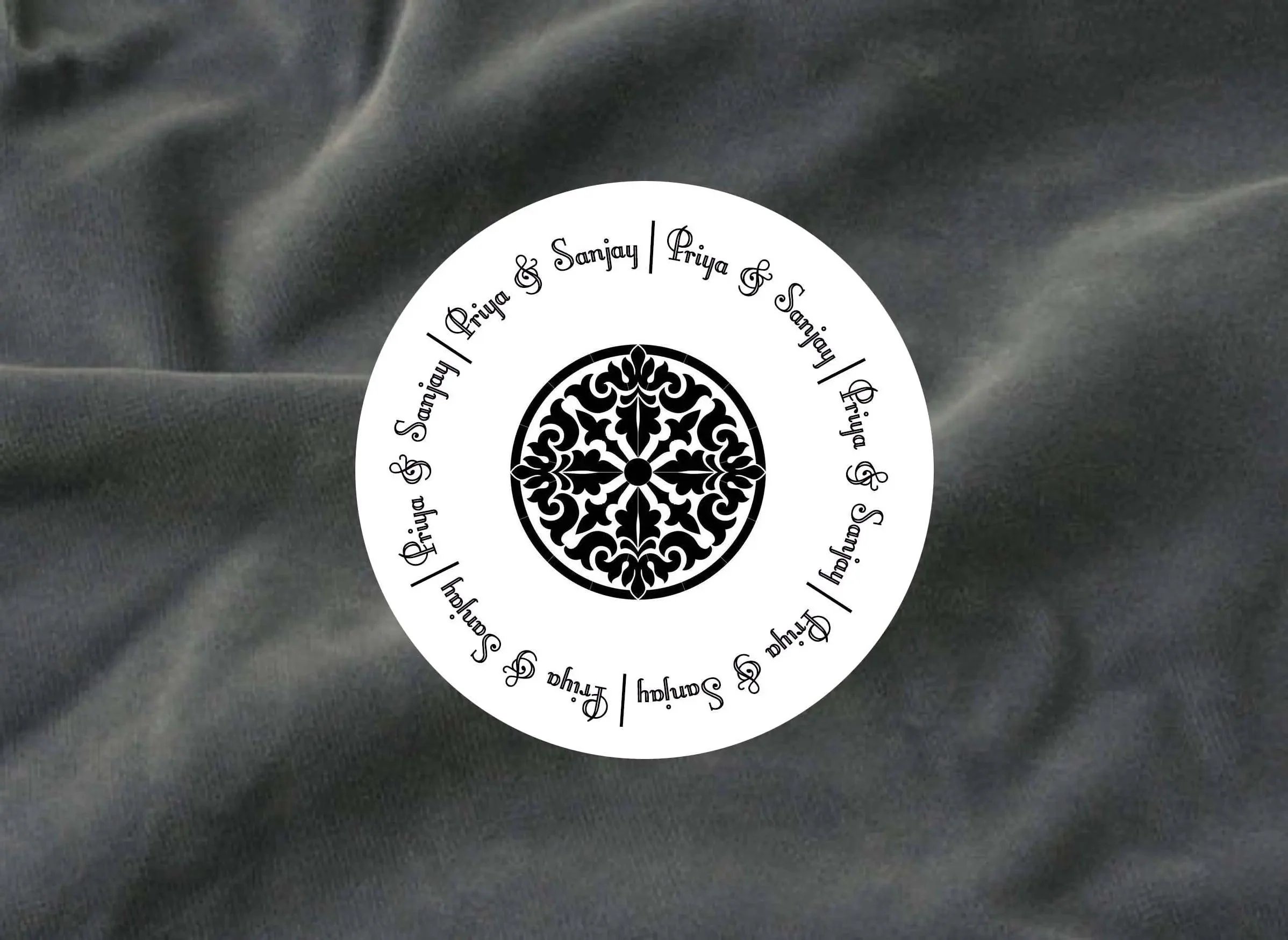Envelope Seal Stickers - 50 pieces - Image 2