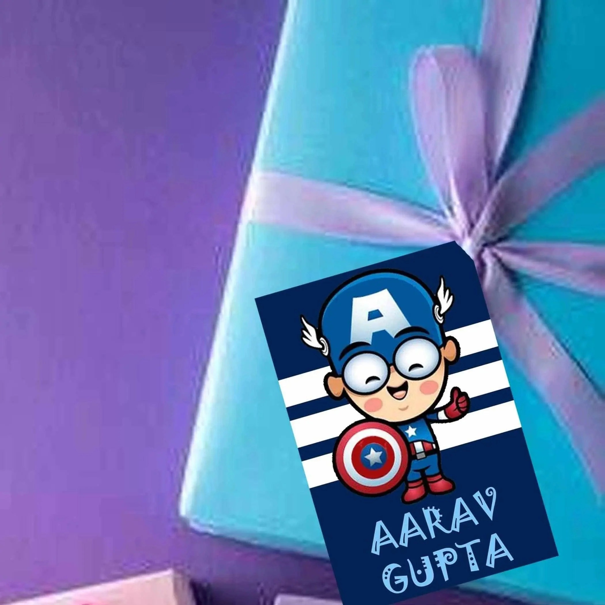Gift tags / Gift Stickers - Captain America - Image 3