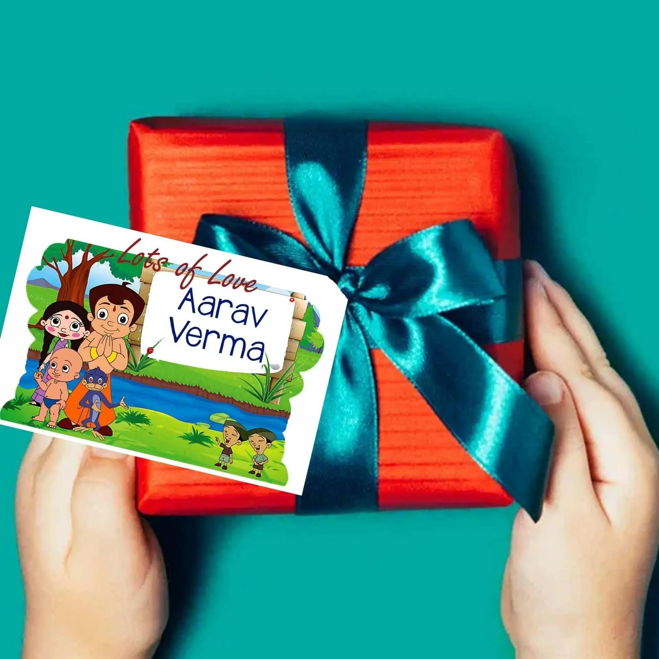 Gift tags / Gift Stickers - Chota Bheem - Image 3