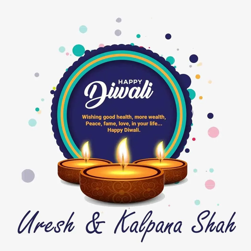 Happy Diwali Gift Tags/ Gift Stickers - Diya Dapples