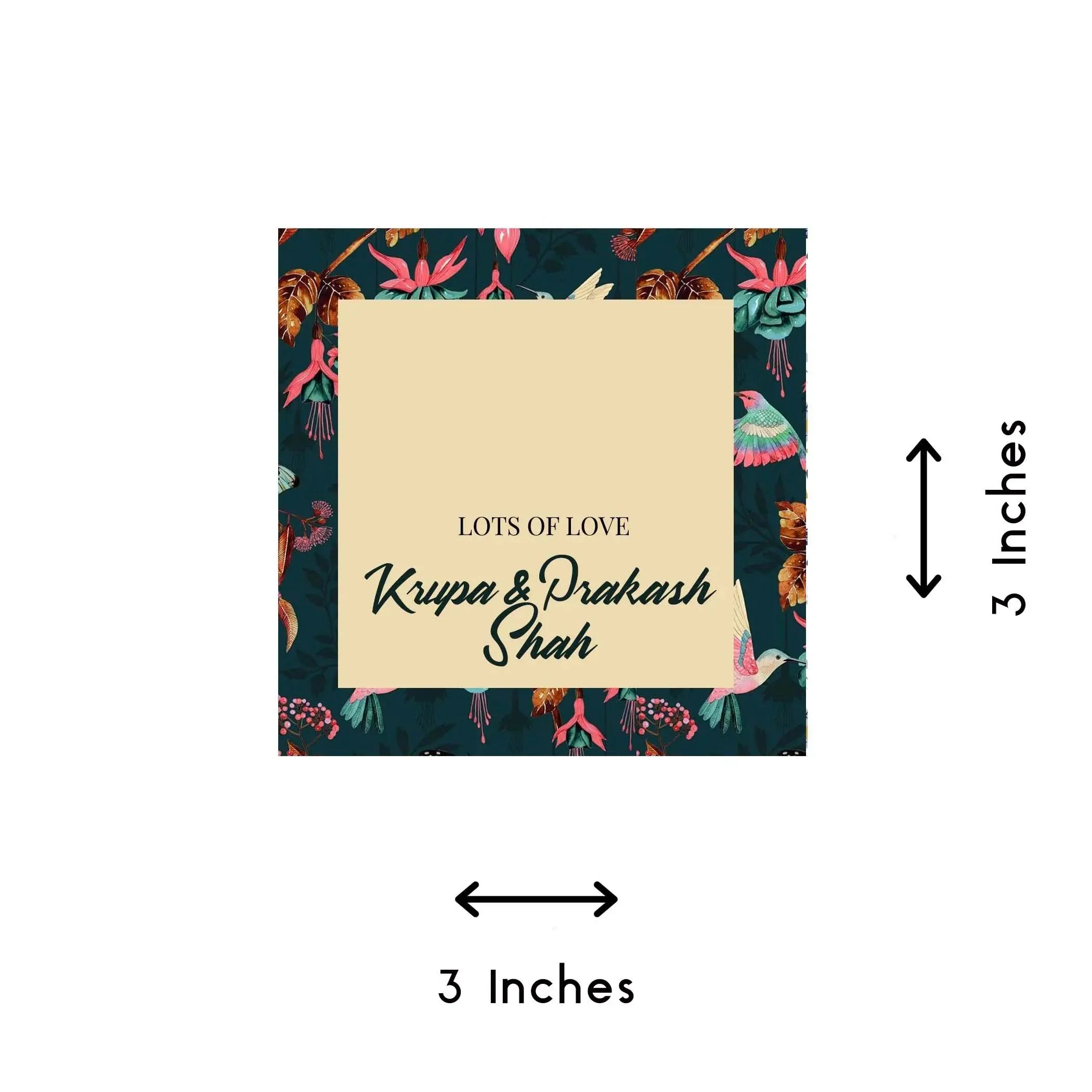 Gift tags / Gift Stickers - Fluttering Lotus