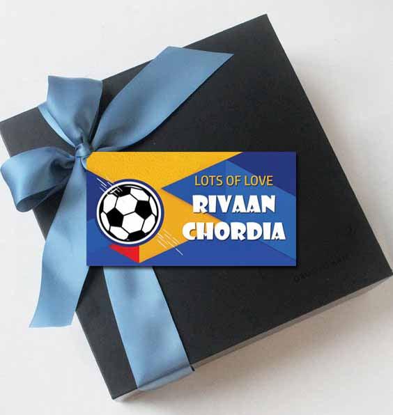 Gift tags / Gift Stickers - Football Kick off theme - Image 3