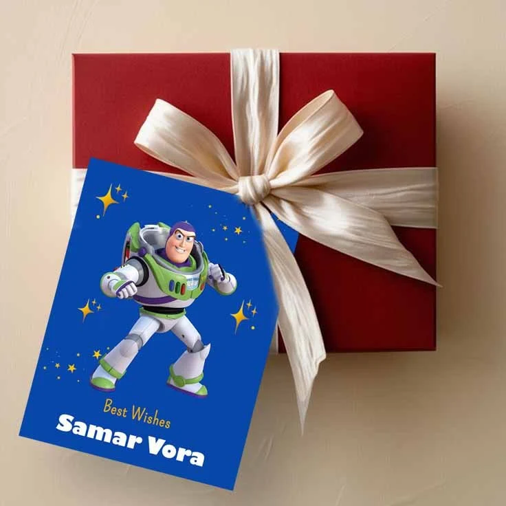 Gift tags / Gift Stickers -  Buzz Light Year - Image 3
