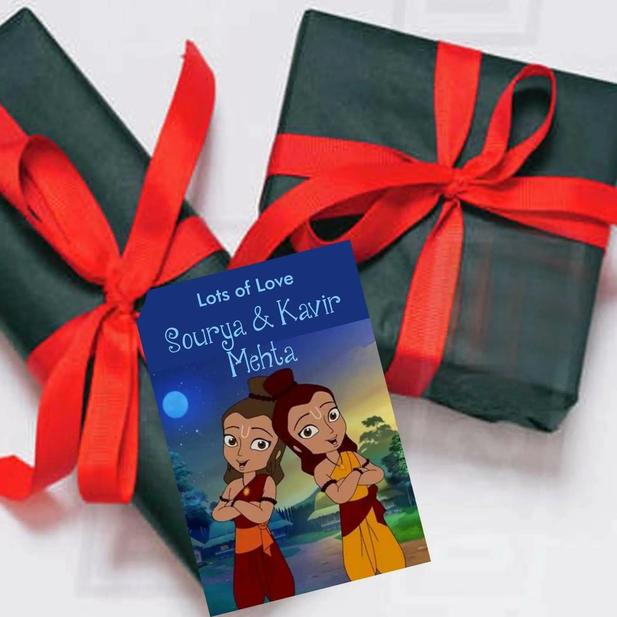 Gift tags / Gift Stickers - LuvKush For Brothers theme - Image 3