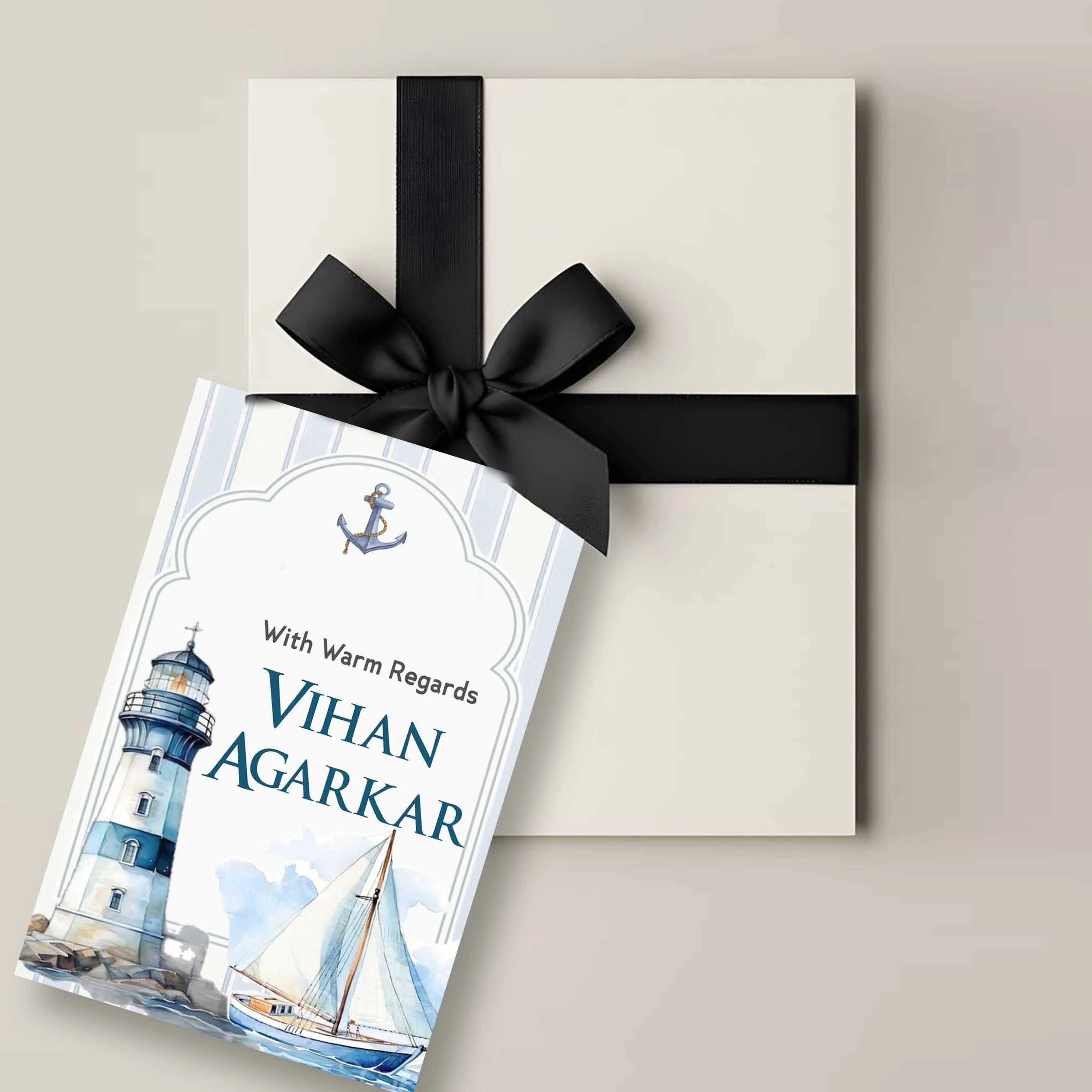 Gift tags / Gift Stickers - Nautical - Image 3