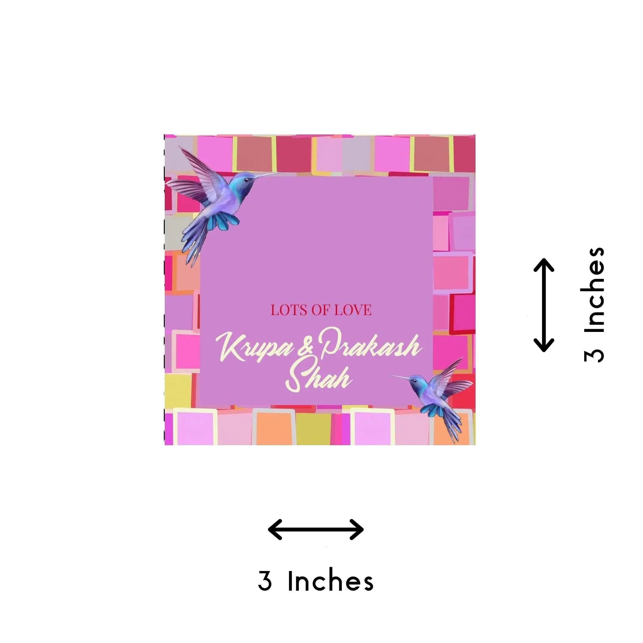 Gift tags / Gift Stickers - Rose Radiance